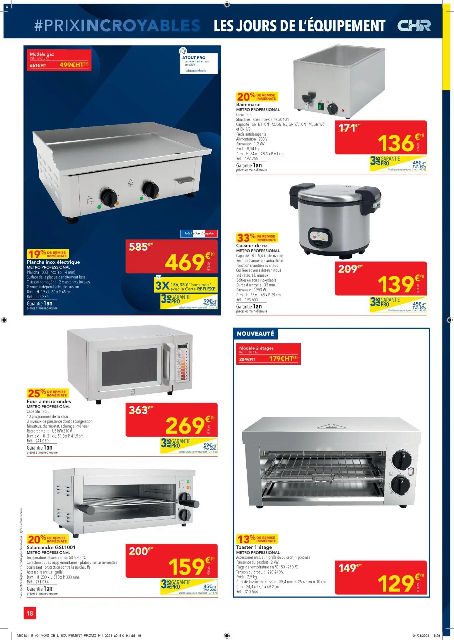 METRO Prix Incroyables CHR (2026-03-26 - 2026-05-20)