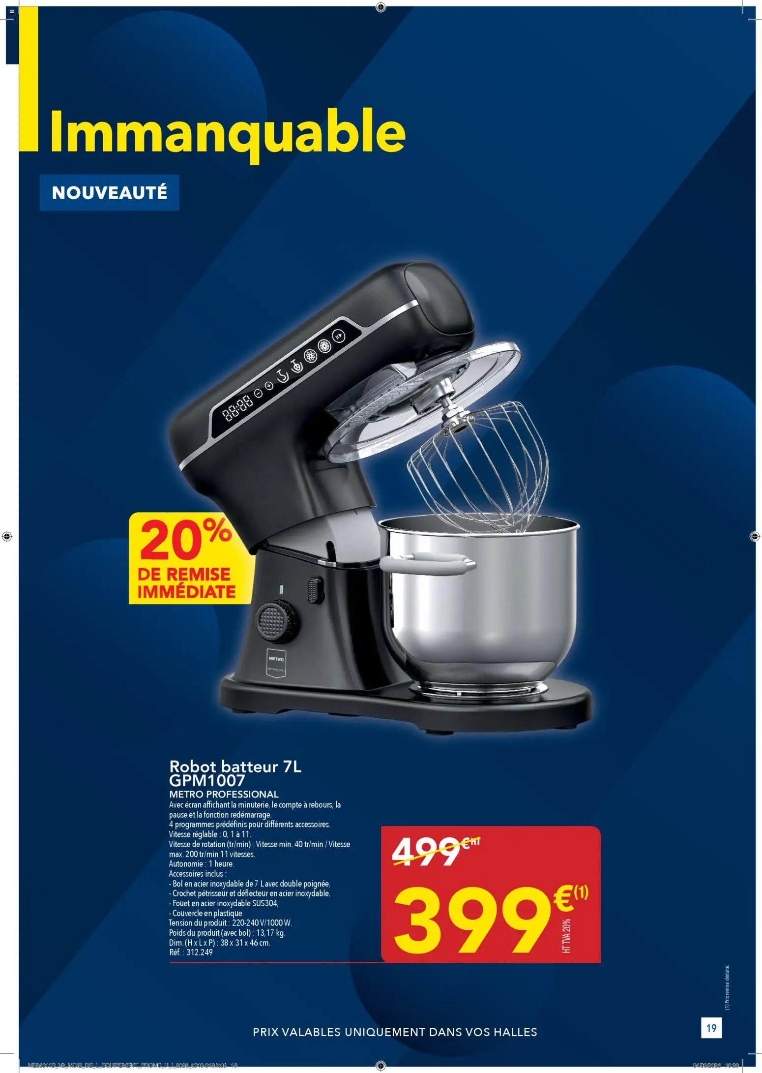 METRO Prix Incroyables CHR (2026-03-26 - 2026-05-20)