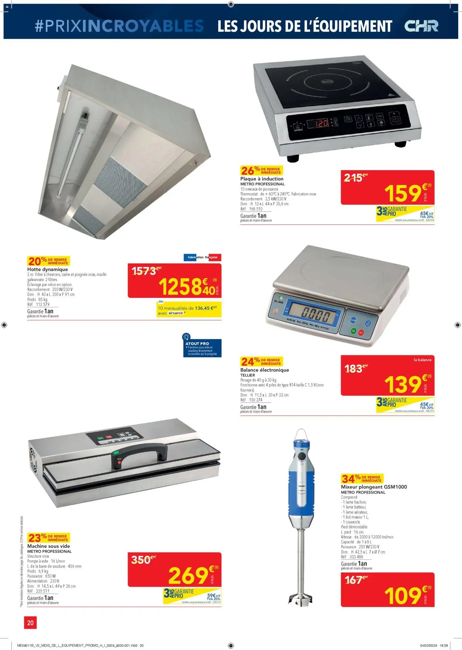 METRO Prix Incroyables CHR (2026-03-26 - 2026-05-20)