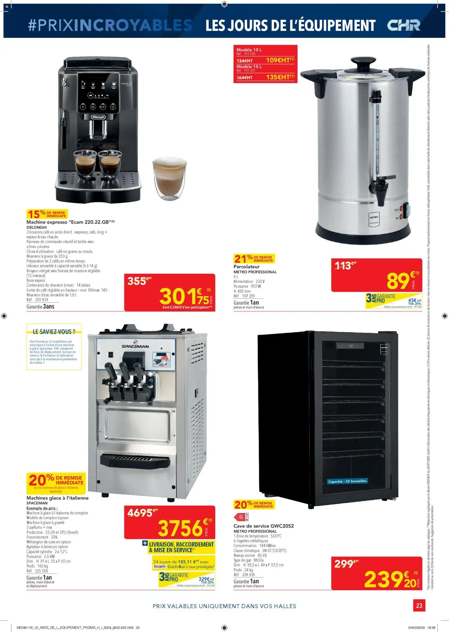 METRO Prix Incroyables CHR (2026-03-26 - 2026-05-20)