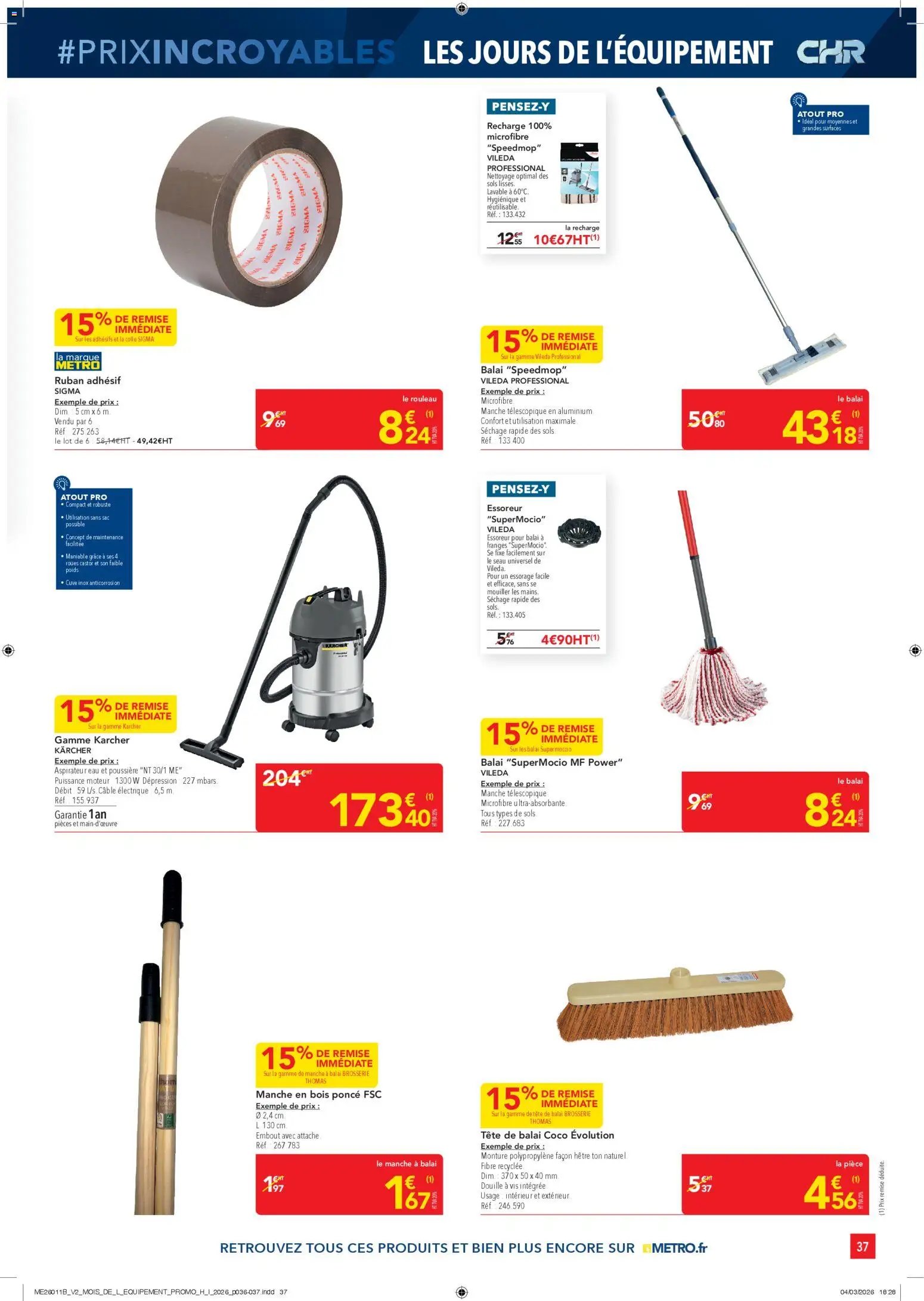 METRO Prix Incroyables CHR