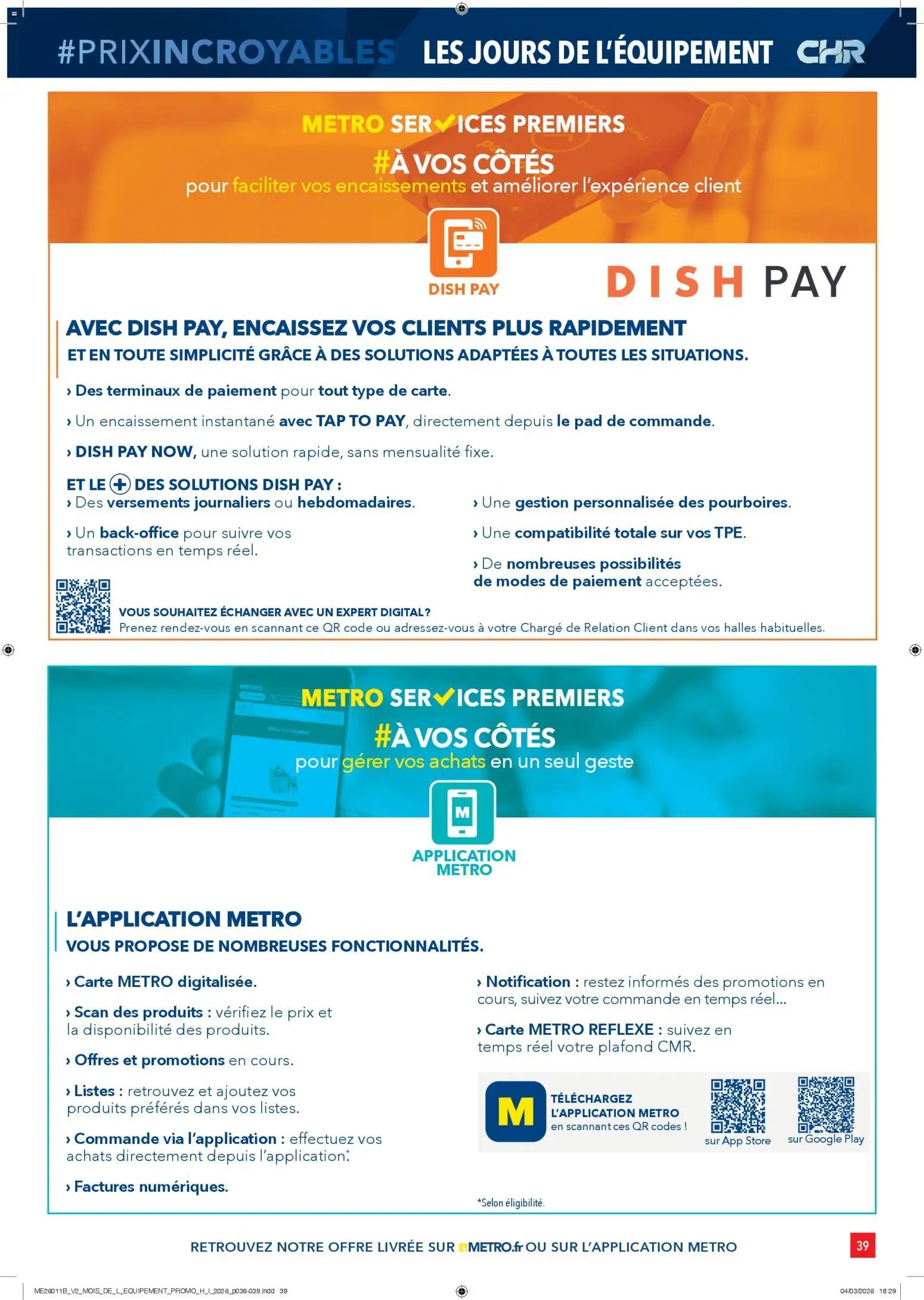 METRO Prix Incroyables CHR