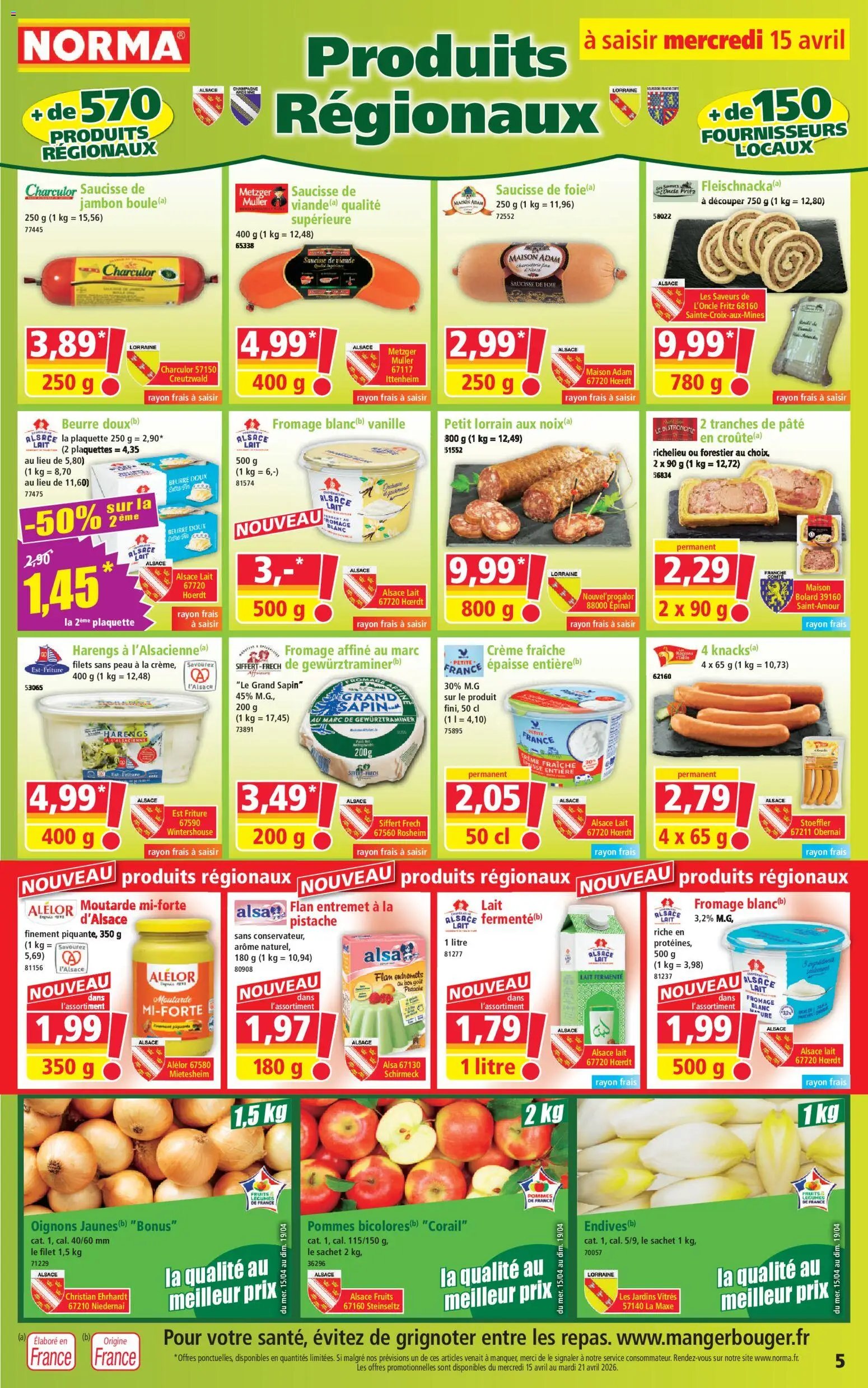 Norma catalogue (2026-04-15 - 2026-04-21)