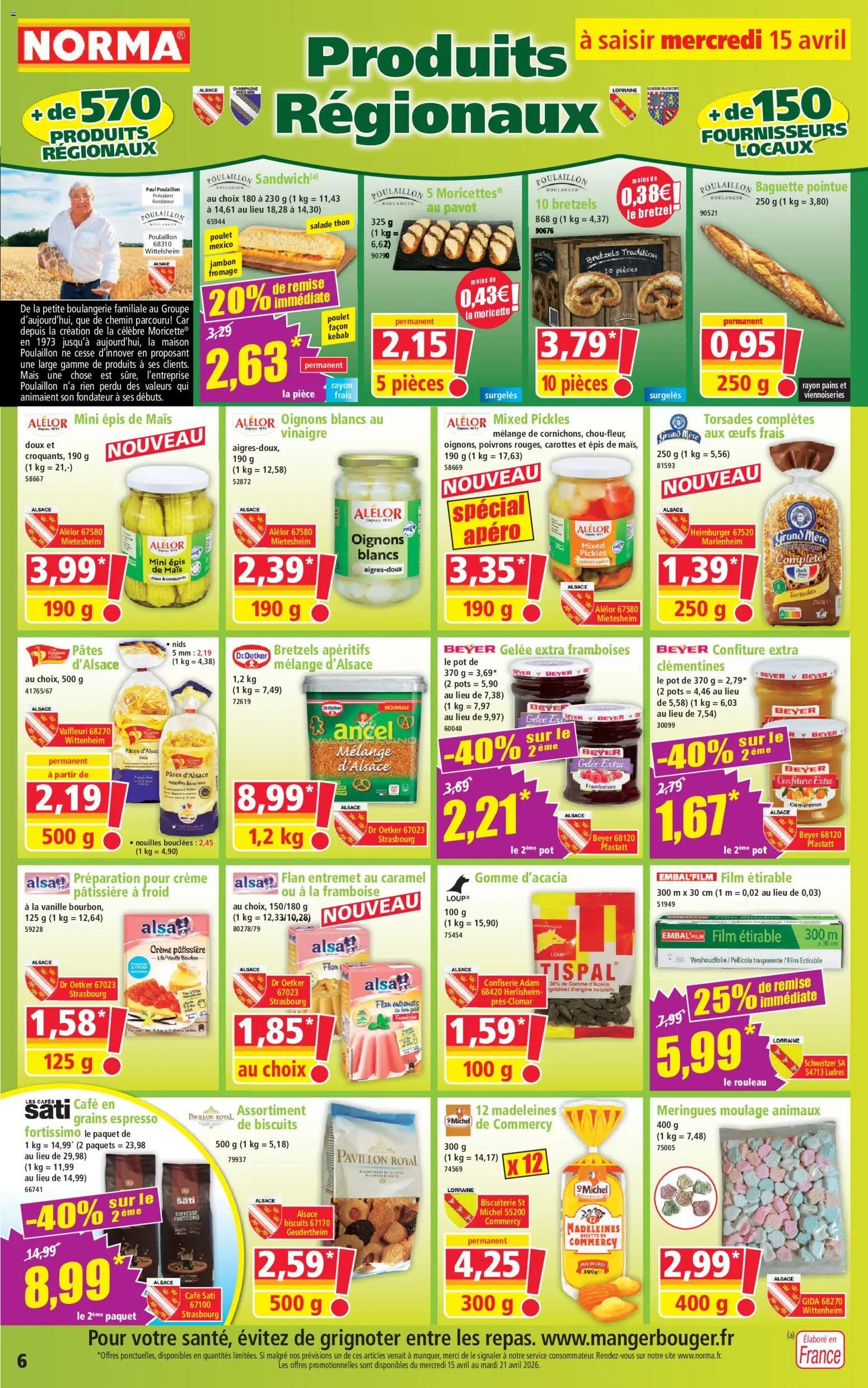 Norma catalogue (2026-04-15 - 2026-04-21)