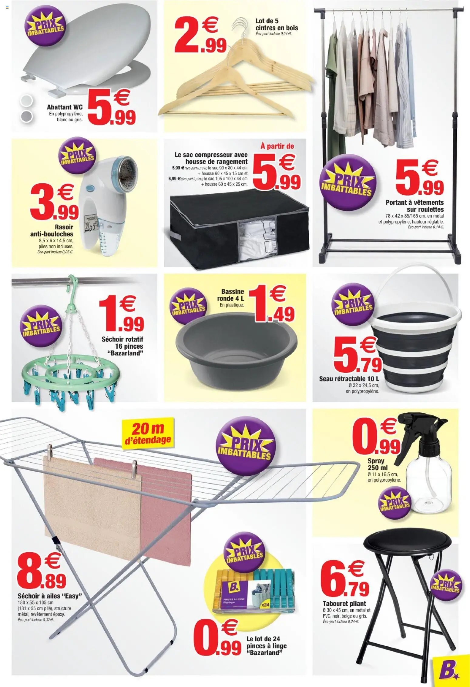 Bazarland - Brochure ouverture