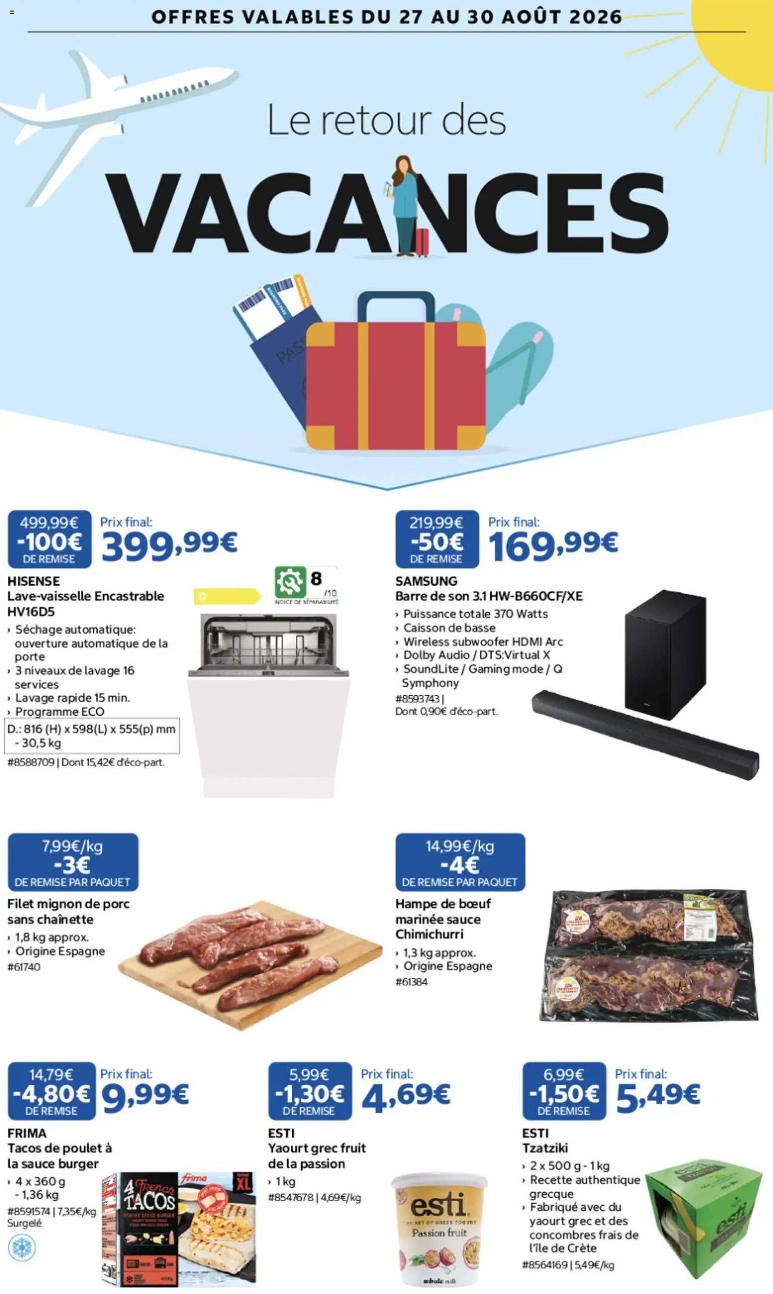 Costco Offres pour le retour des vacances