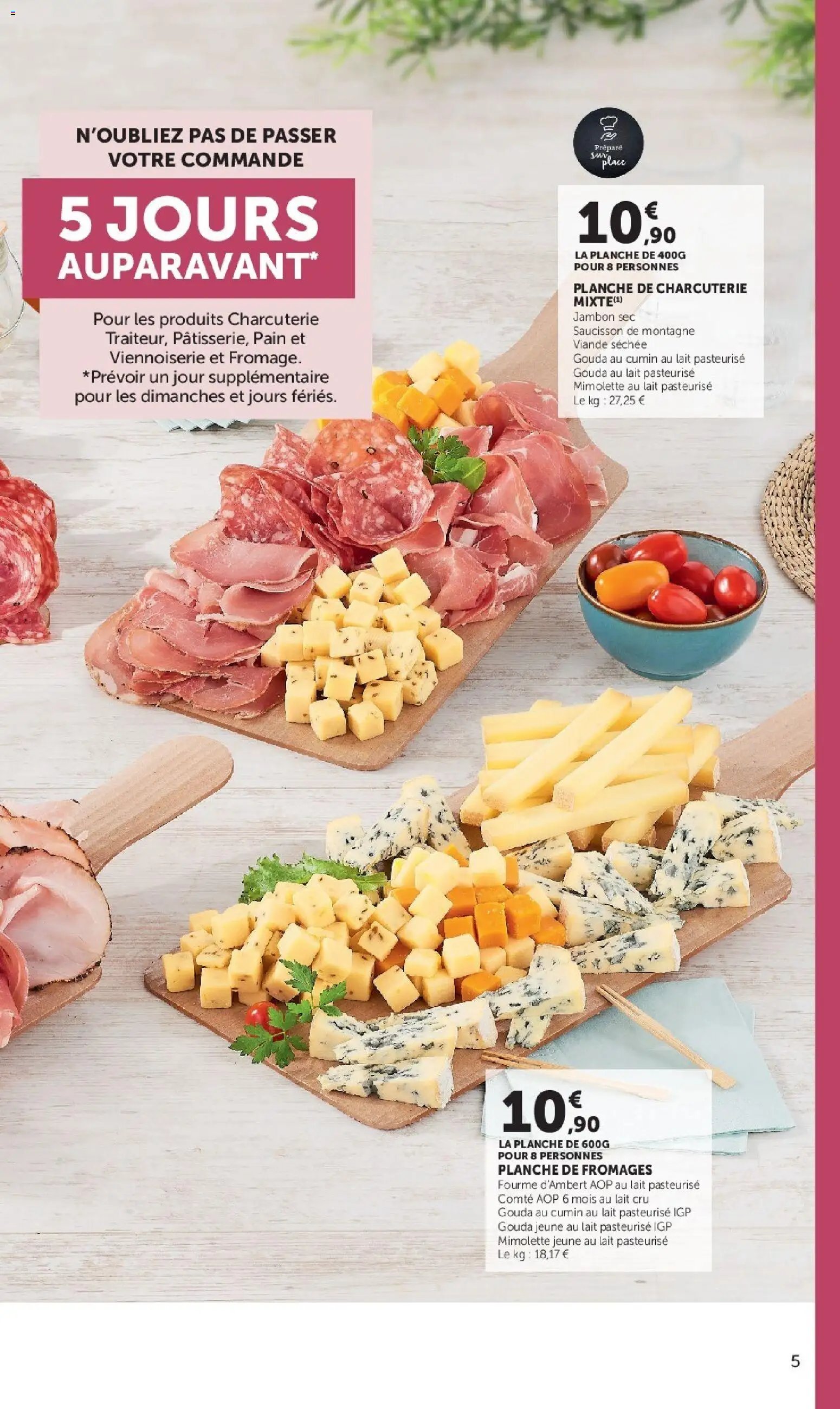 U Express - La carte Automne Hiver