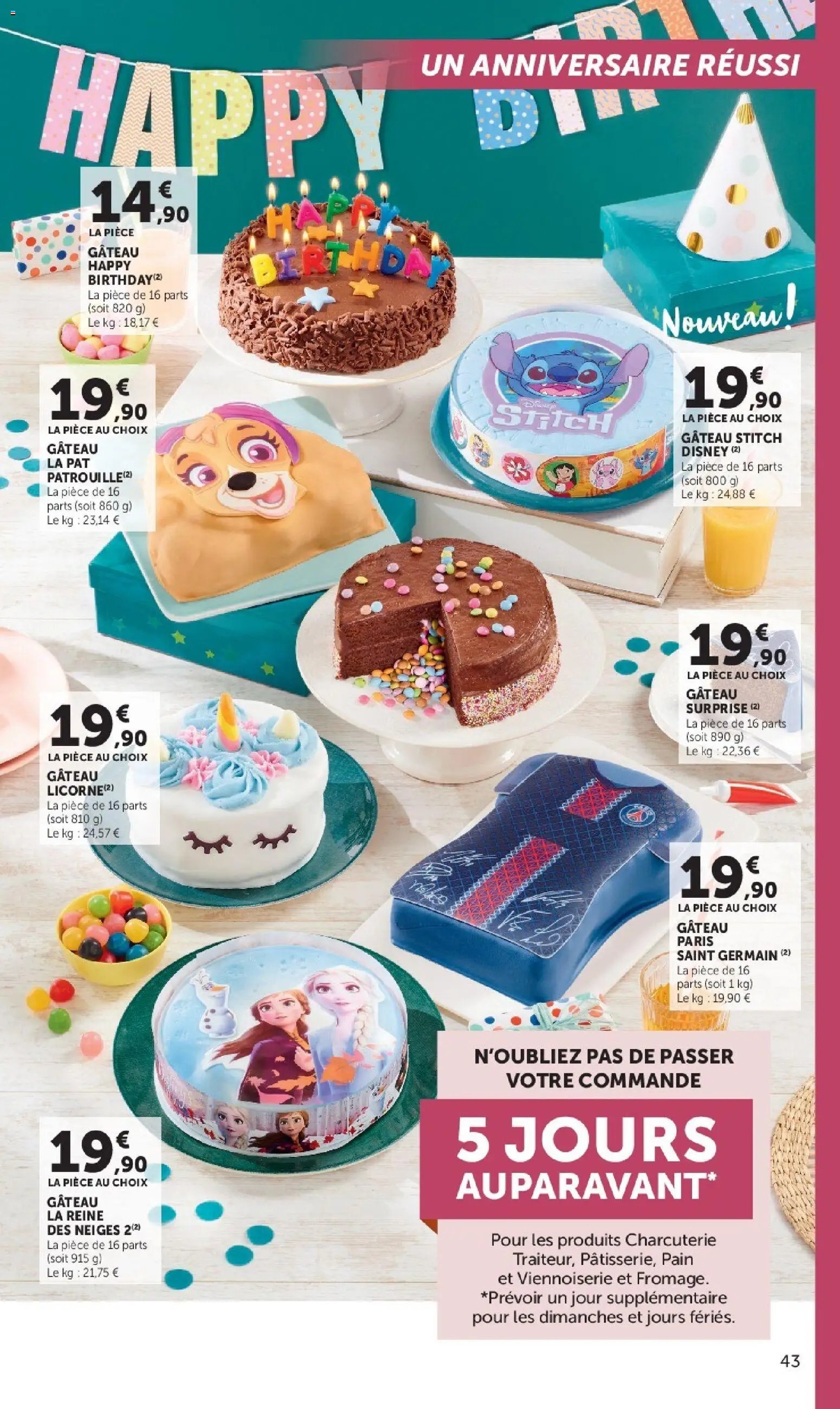 U Express - La carte Automne Hiver