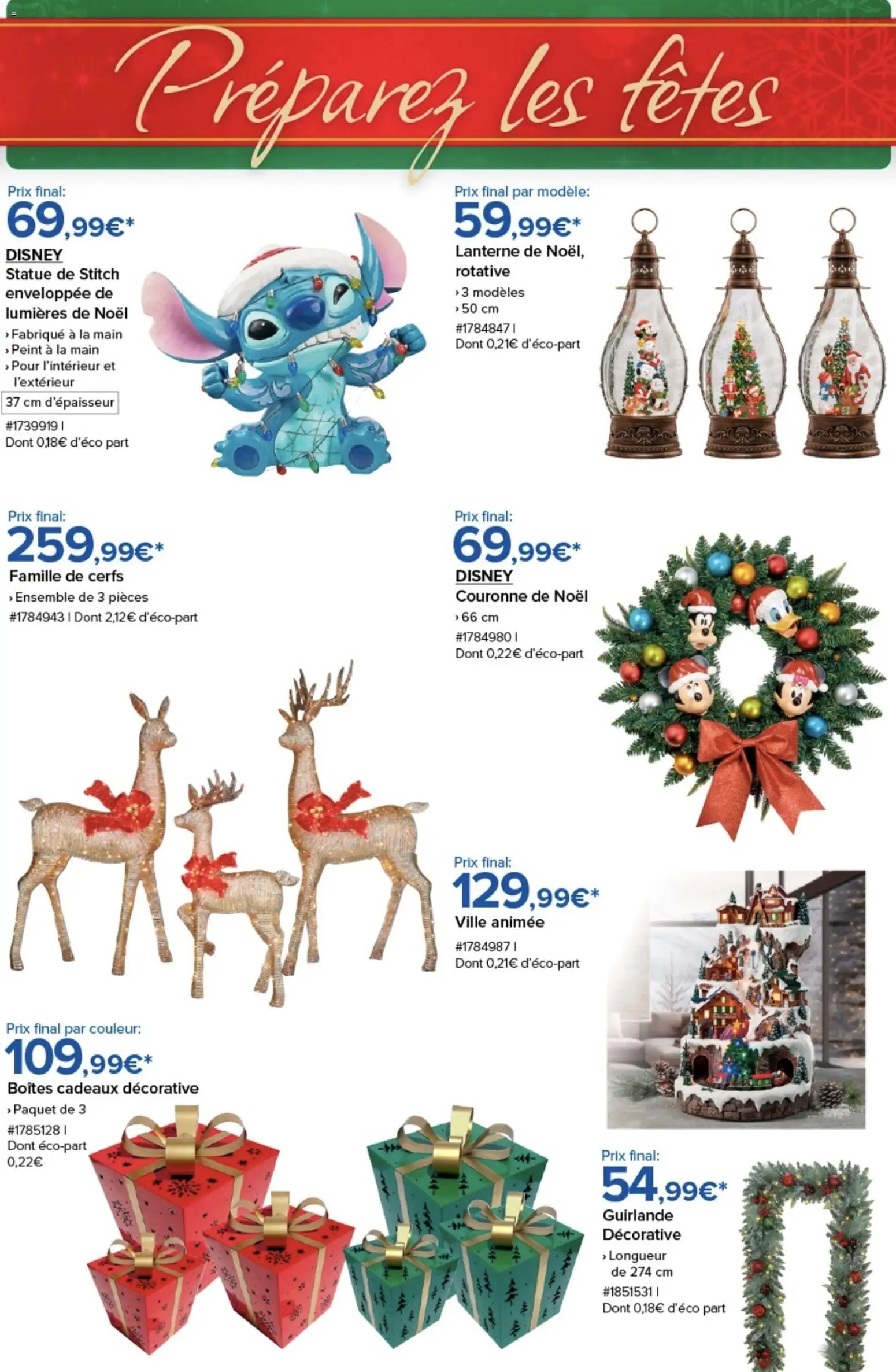 Costco catalogue Préparez les fêtes 