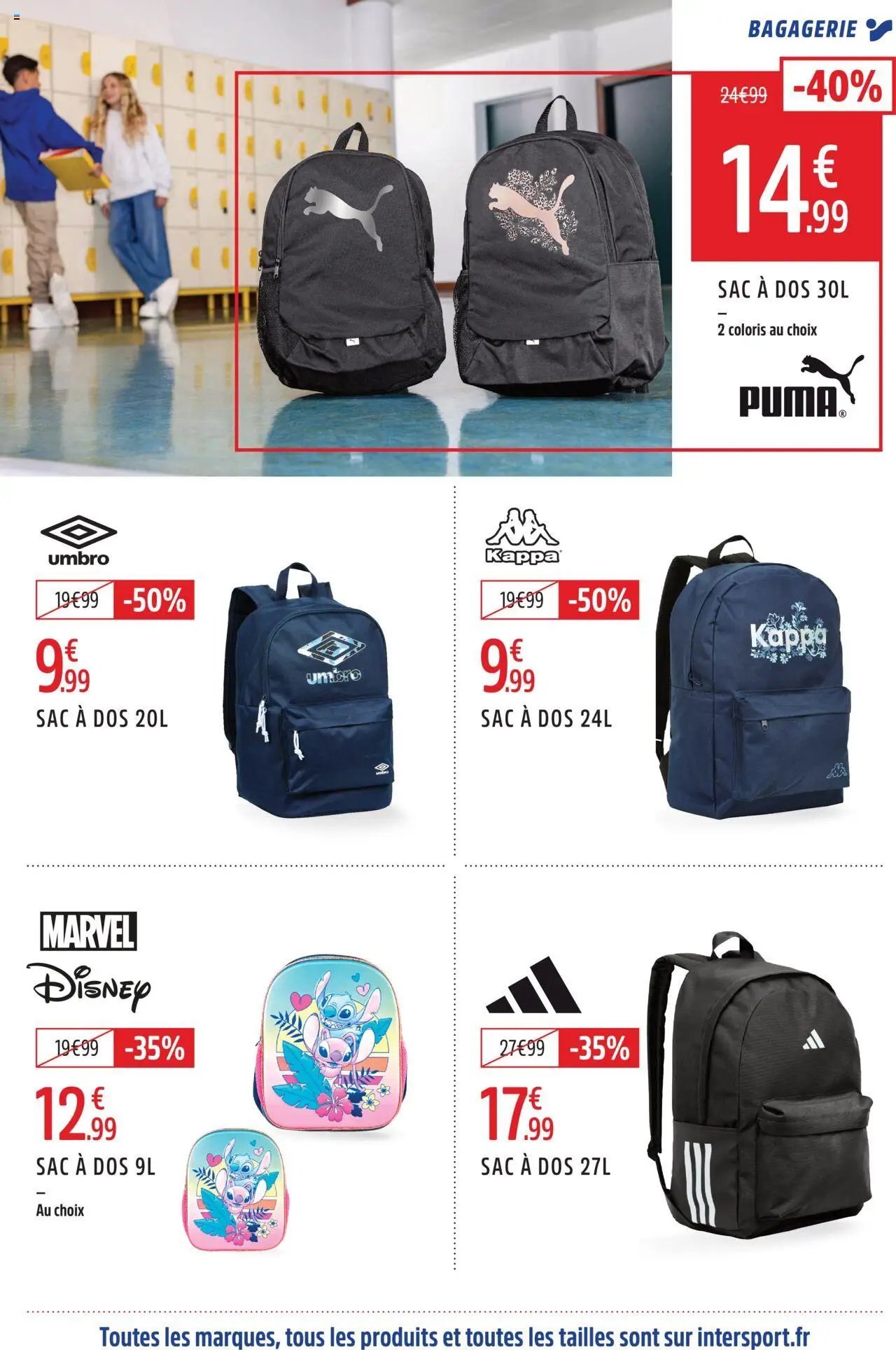 Intersport catalogue pour plus de rentrée moins cher (2025-08-18 - 2025-09-14)