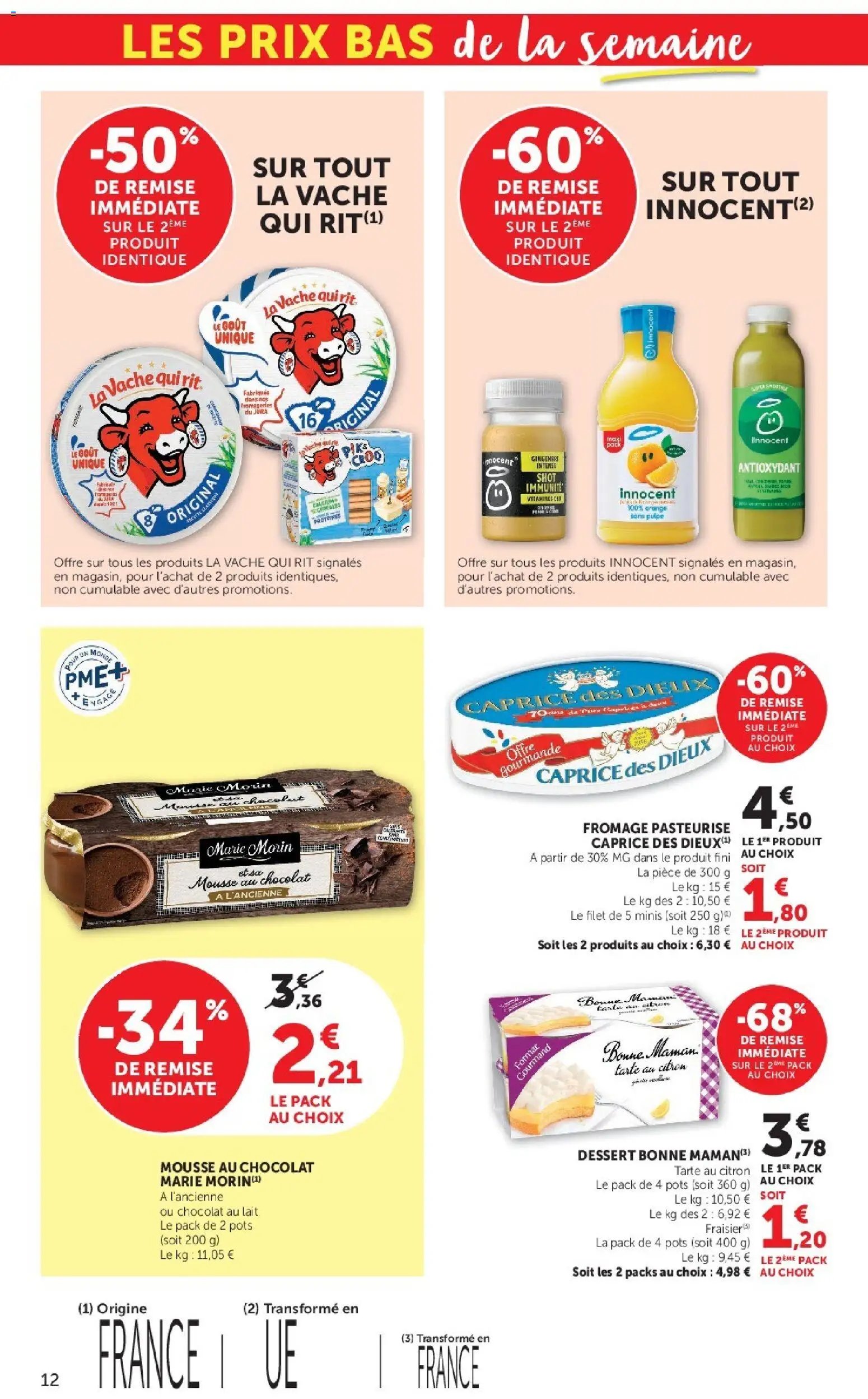 U Express - Les prix bas de la semaine