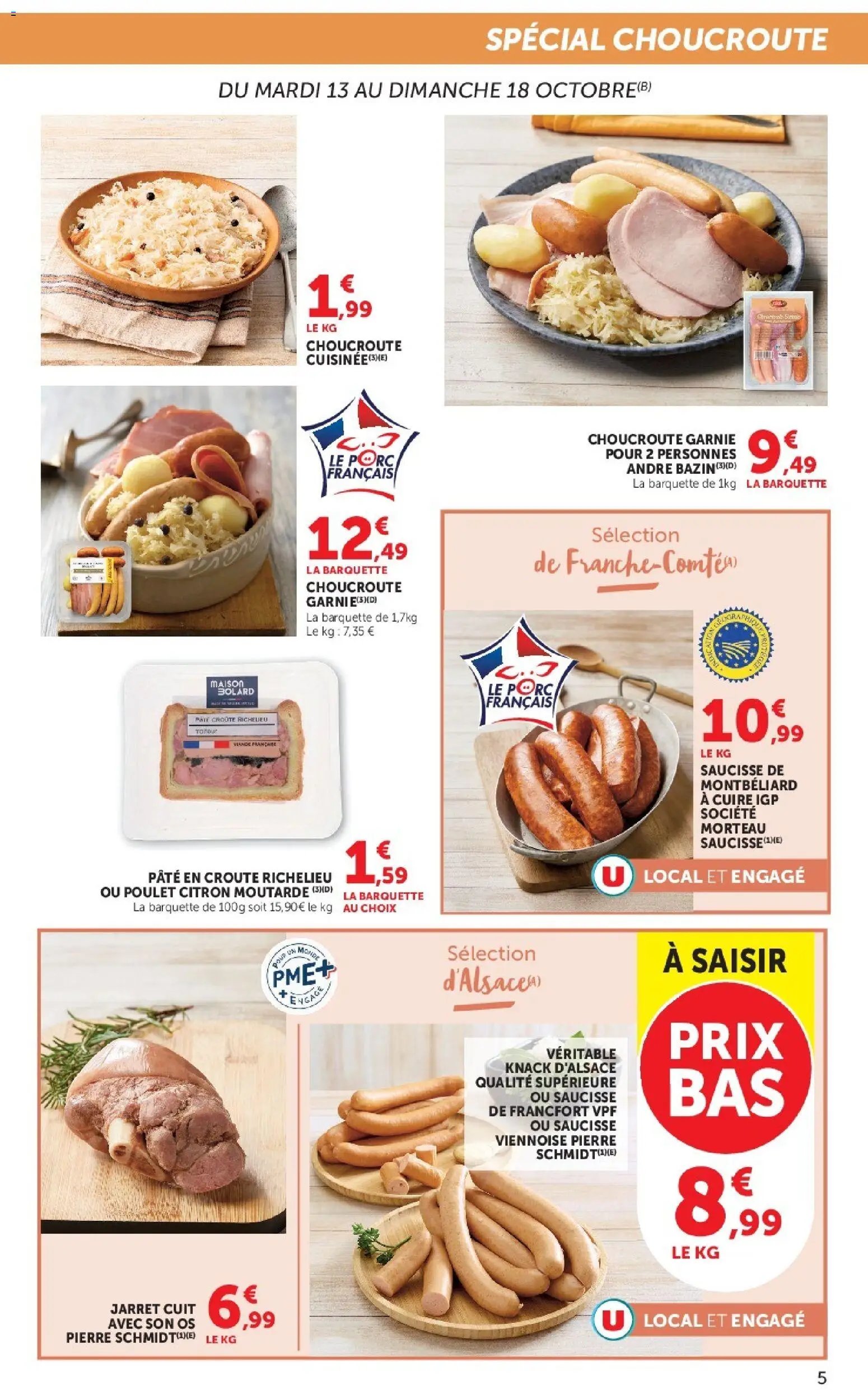 U Express - Les prix bas de la semaine