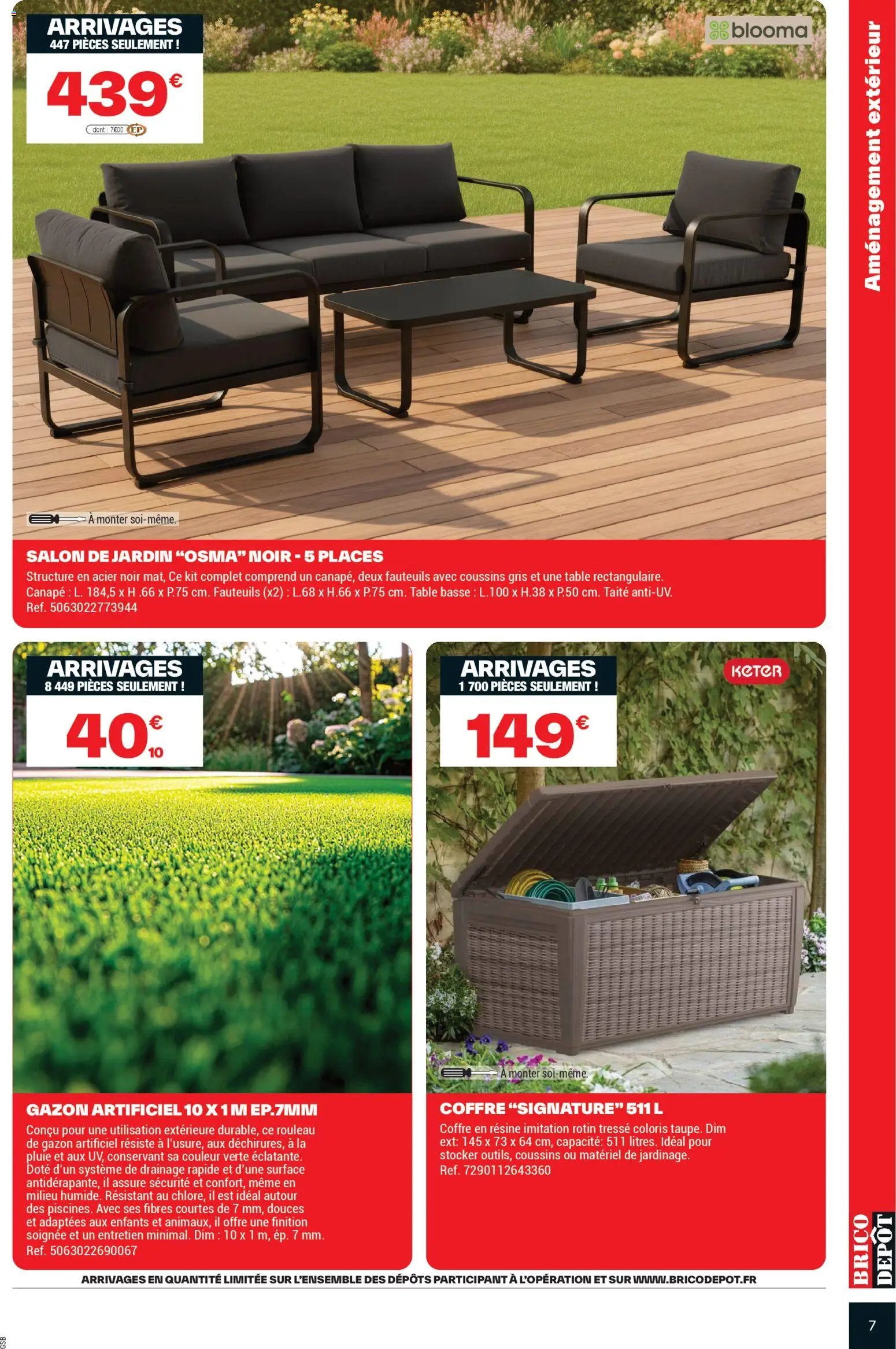 Brico Dépôt - Prix dépôt spécial extérieur (2026-03-06 - 2026-03-19)