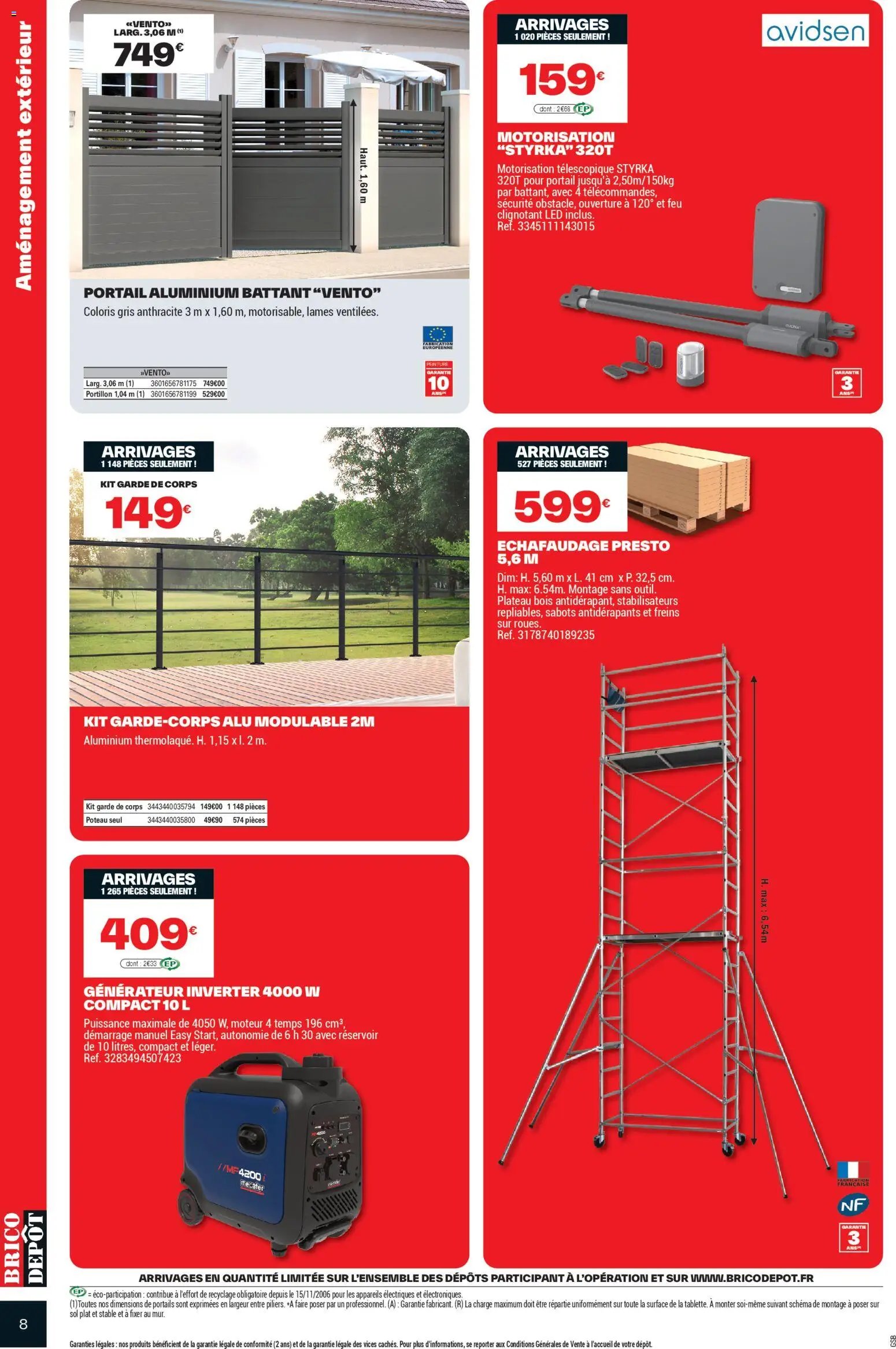 Brico Dépôt - Prix dépôt spécial extérieur (2026-03-06 - 2026-03-19)