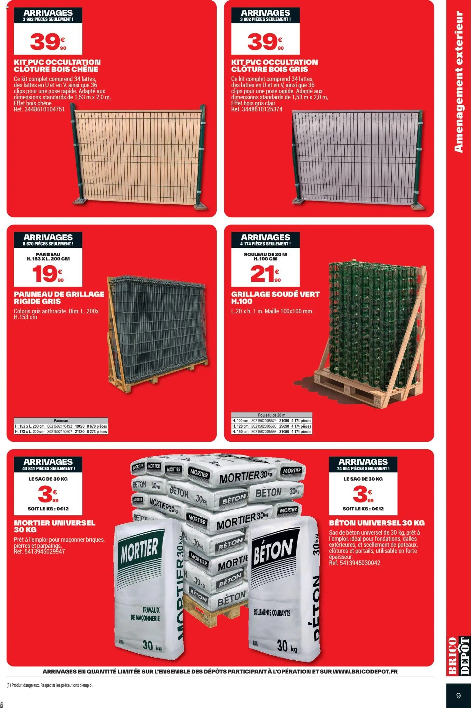 Brico Dépôt - Prix dépôt spécial extérieur (2026-03-06 - 2026-03-19)