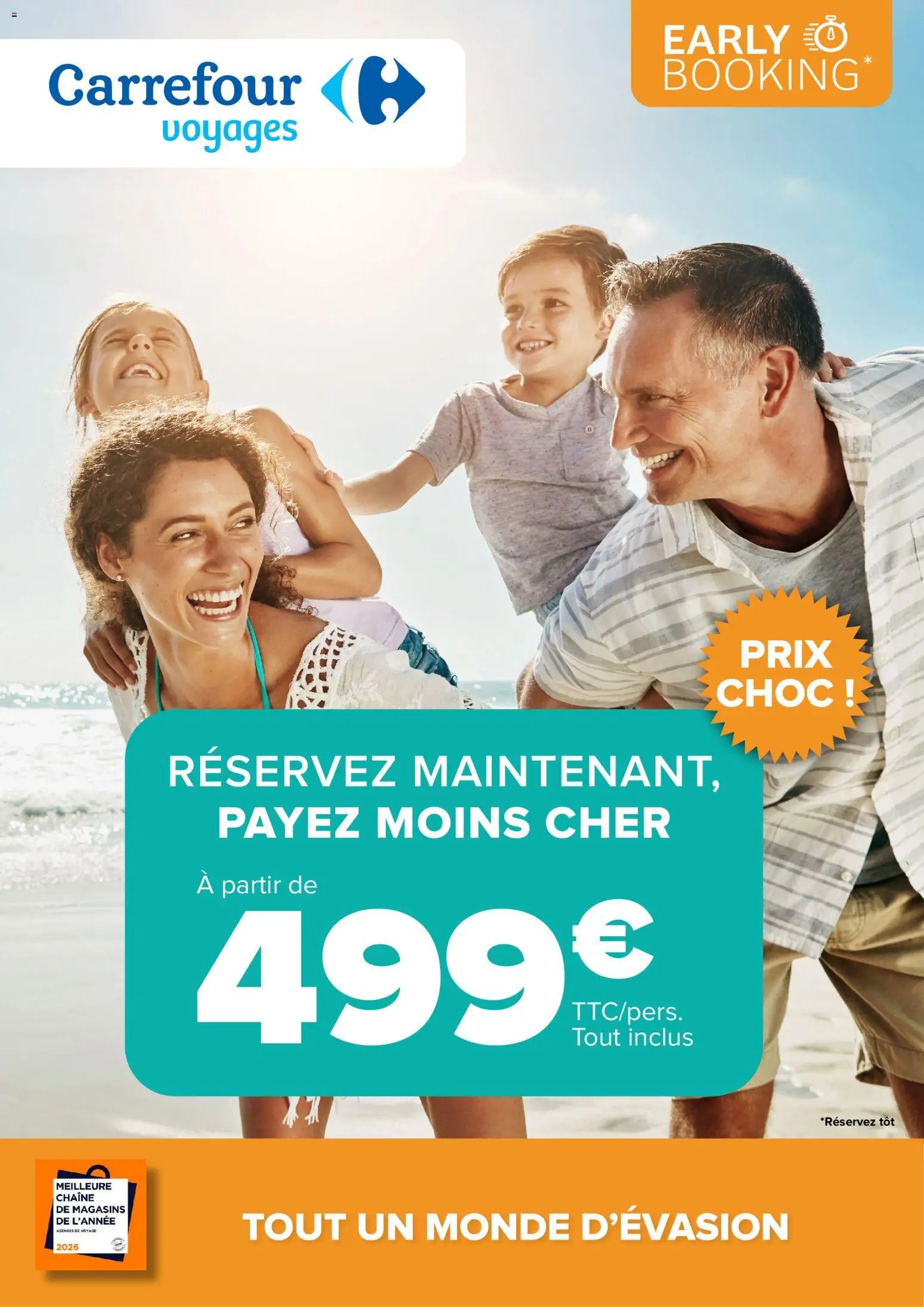 Carrefour City Reservez tôt vos vacances d’ete 