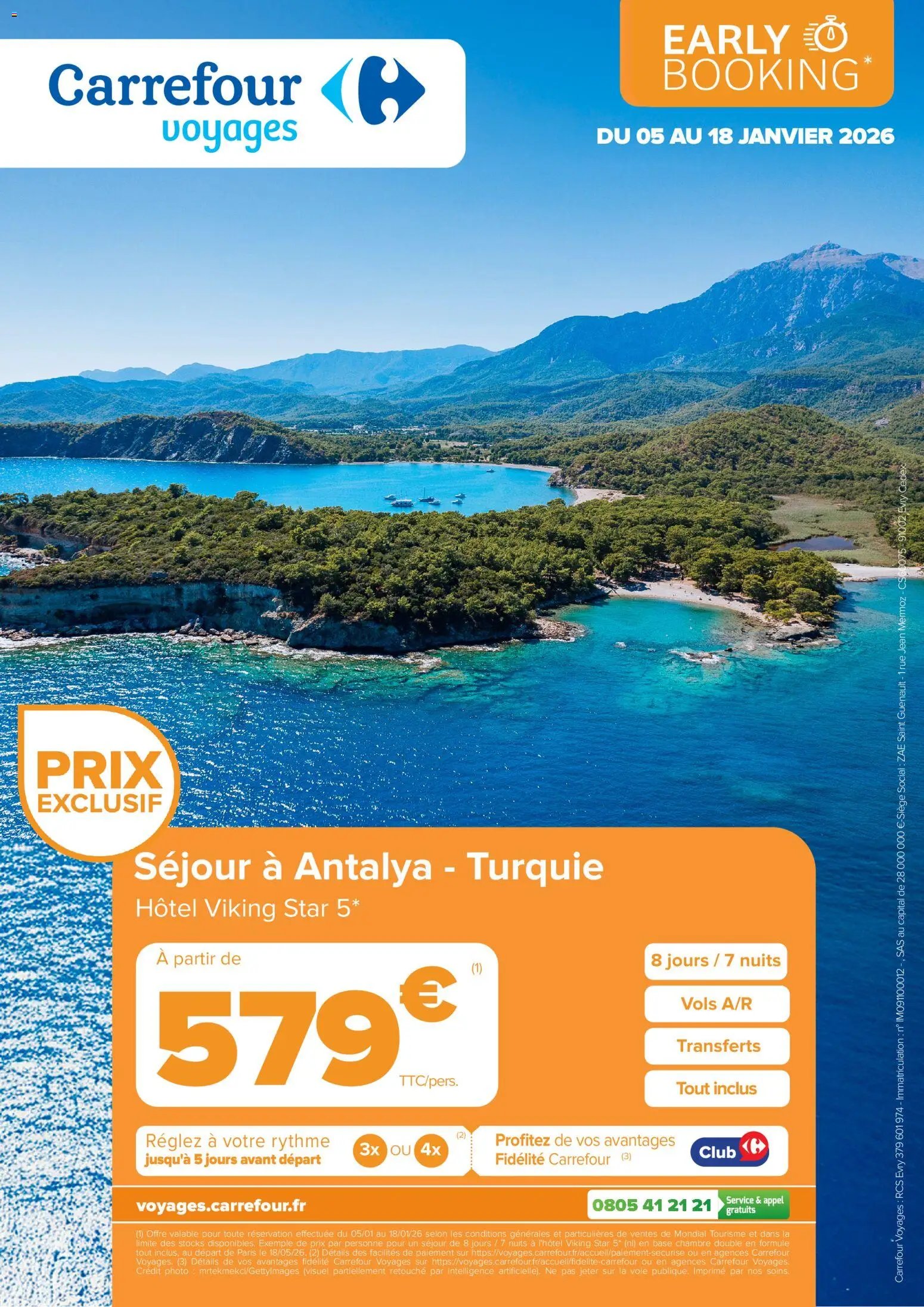 Carrefour City Reservez tôt vos vacances d’ete 