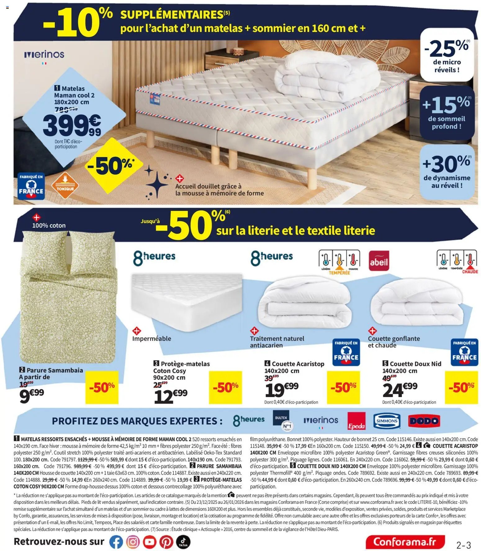 Conforama catalogue
