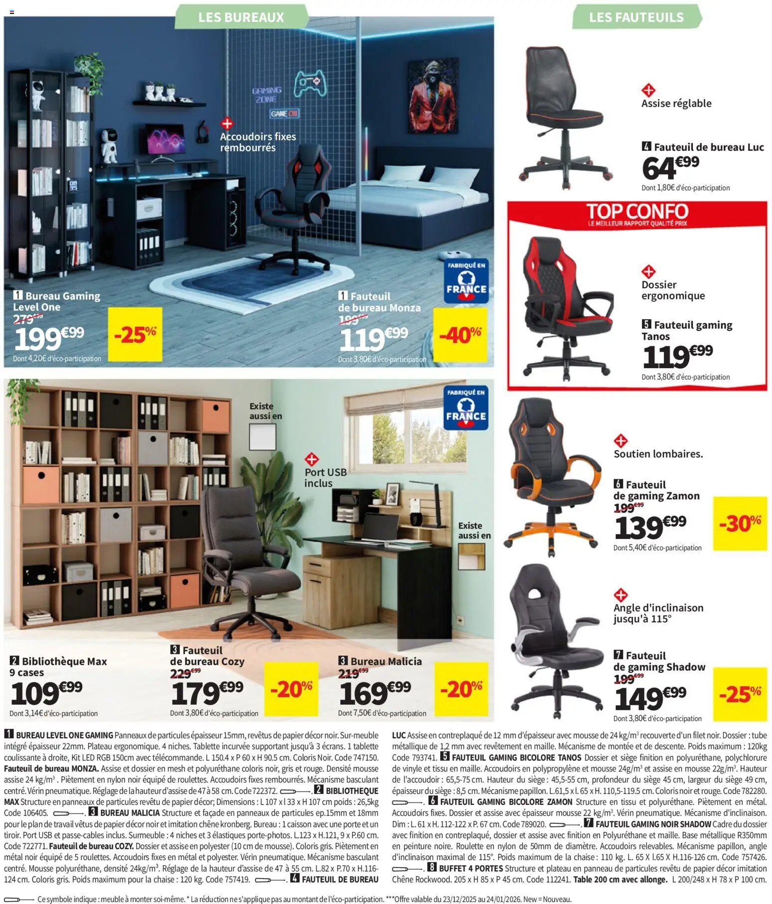 Conforama catalogue (2025-12-23 - 2026-01-26)