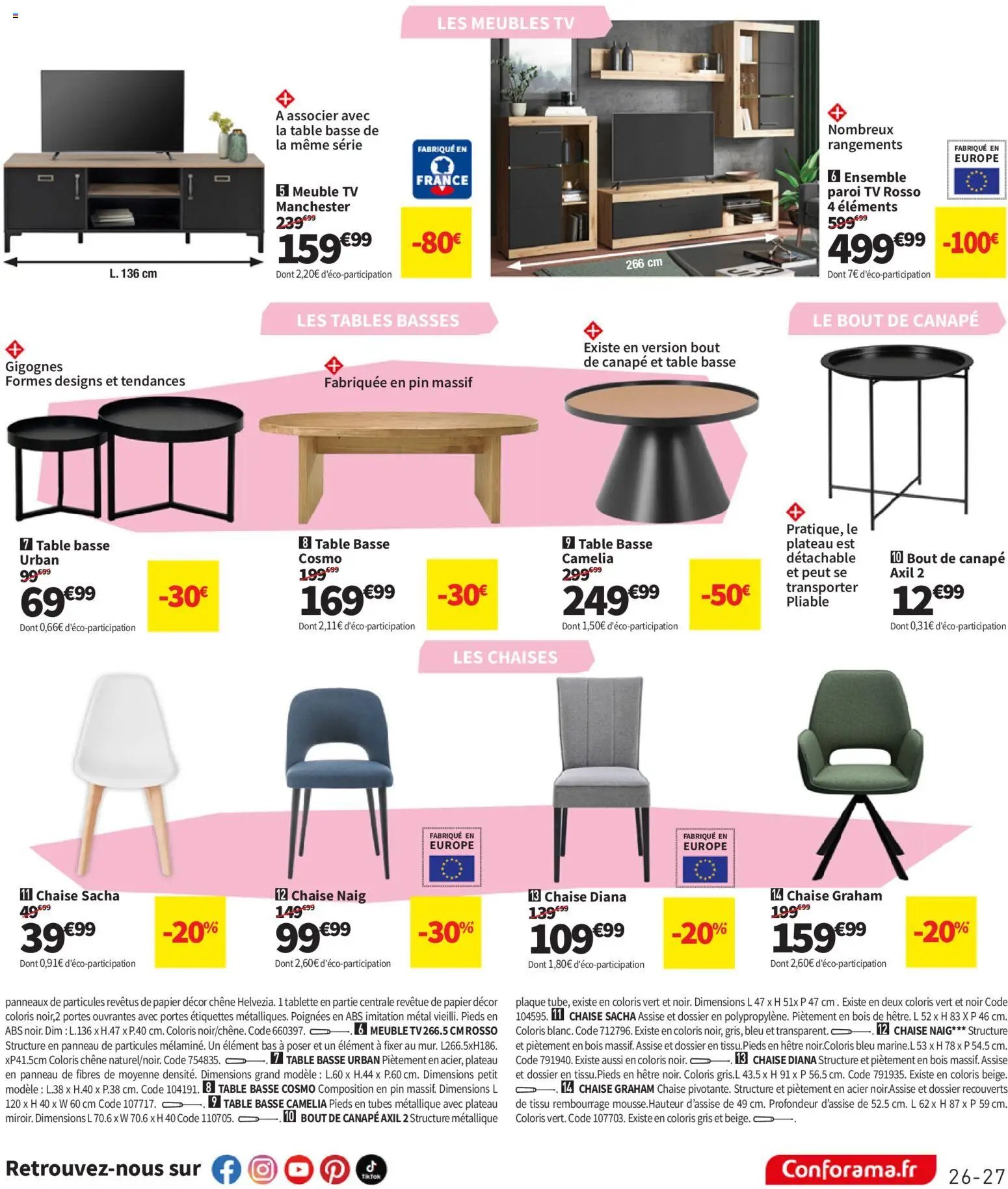 Conforama catalogue (2025-12-23 - 2026-01-26)