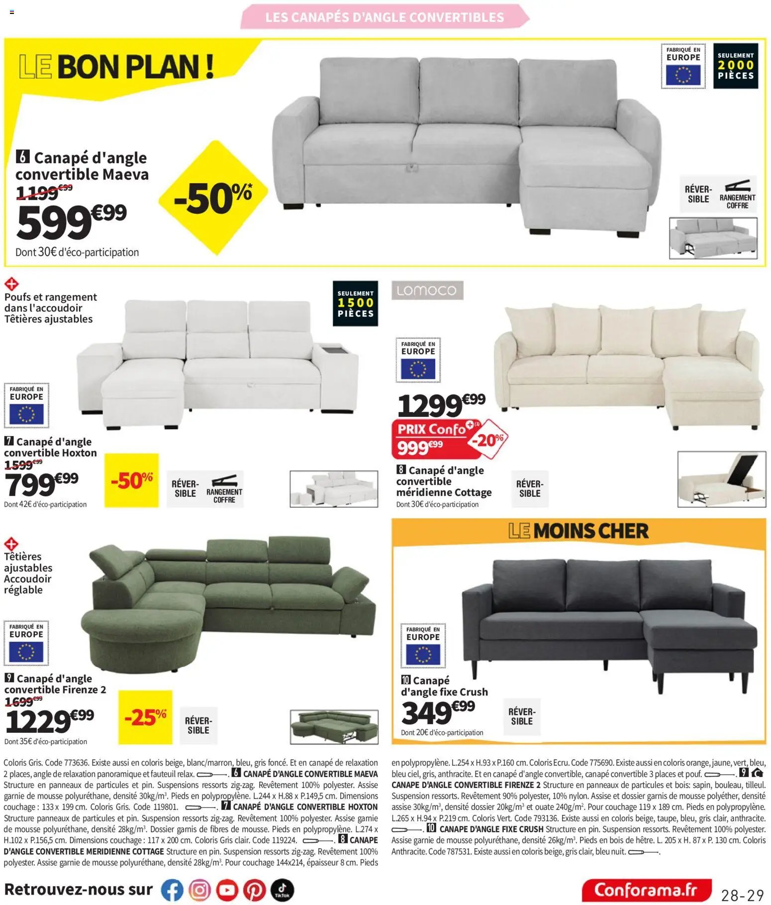 Conforama catalogue (2025-12-23 - 2026-01-26)