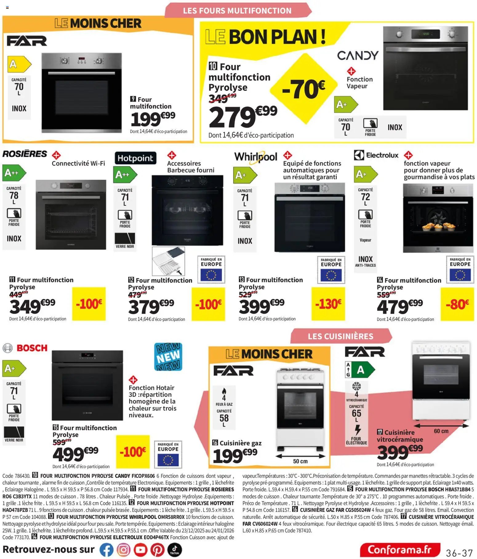 Conforama catalogue (2025-12-23 - 2026-01-26)