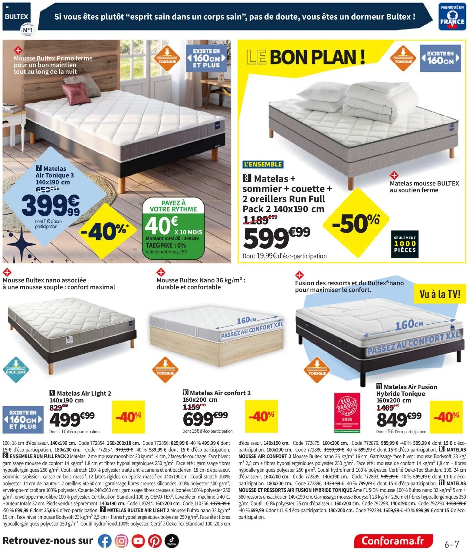 Conforama catalogue