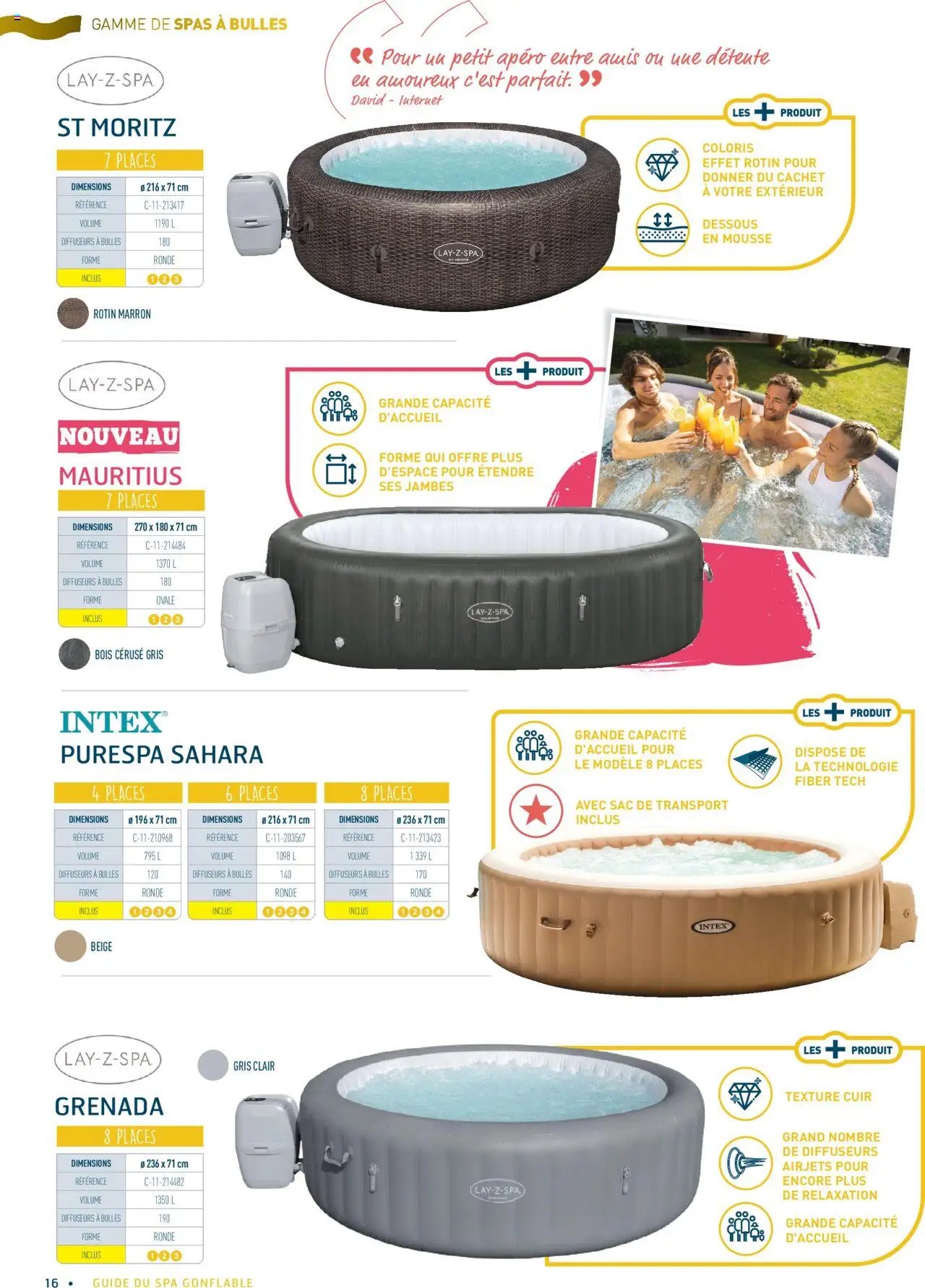 Cash Piscines Guide spas gonflables