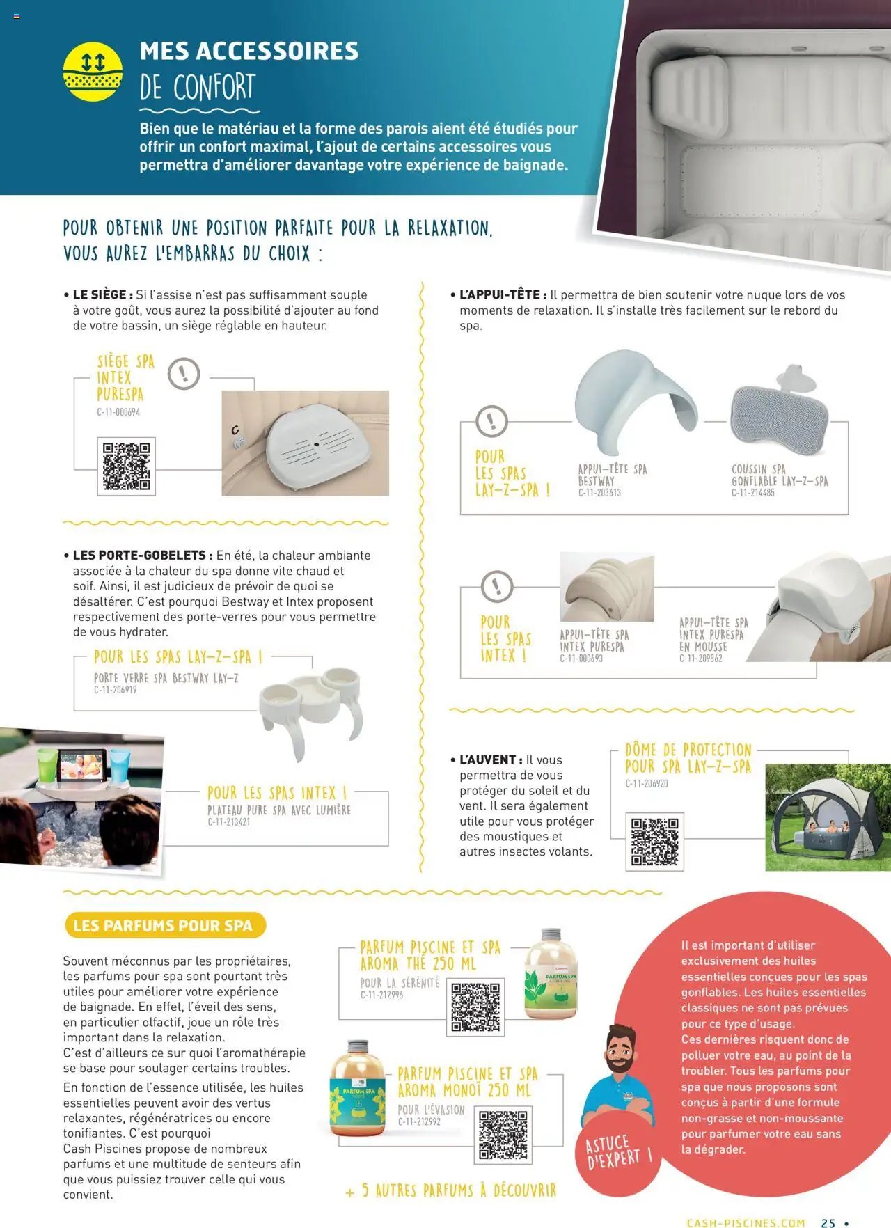 Cash Piscines Guide spas gonflables