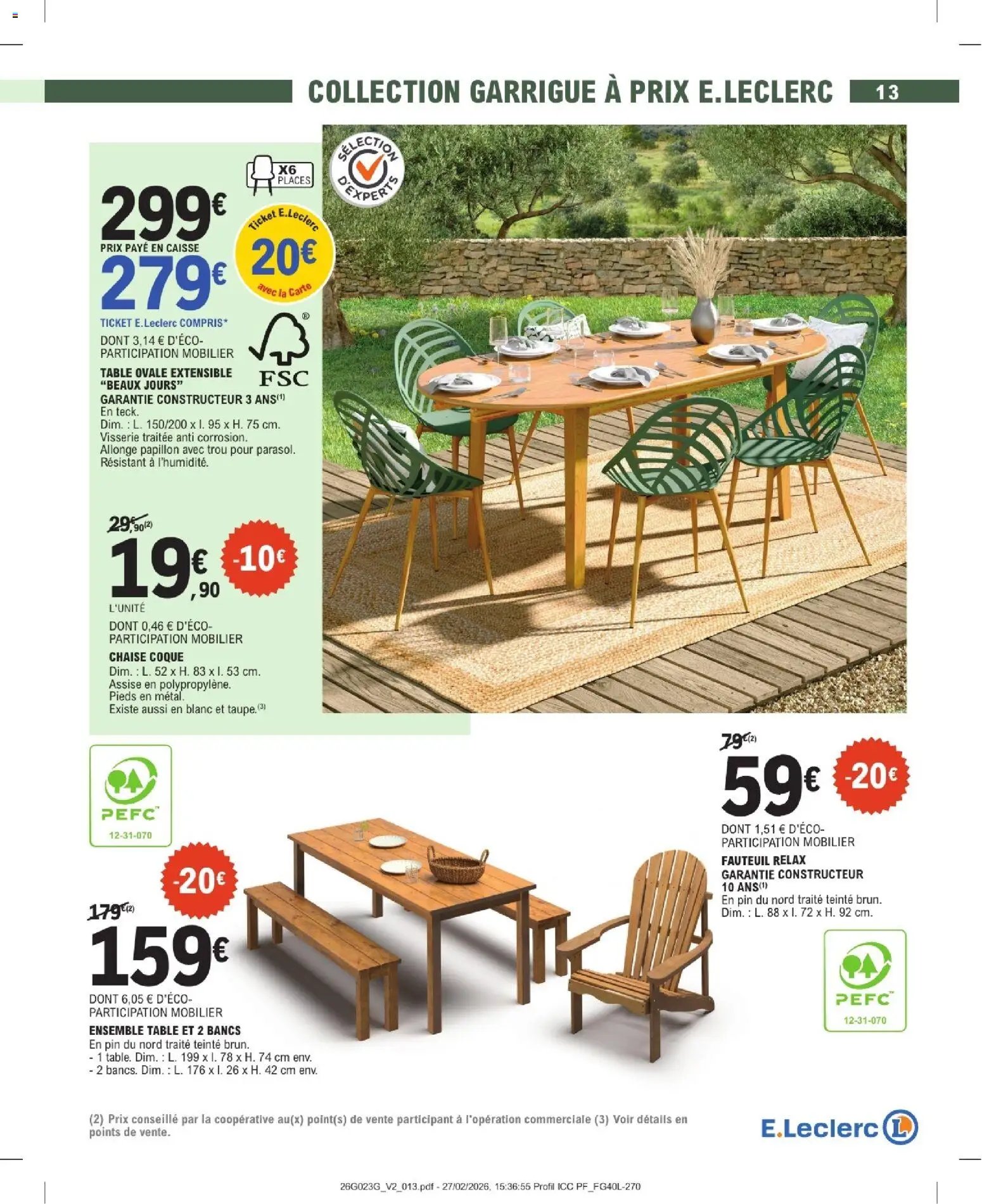 Brico E.Leclerc - Plein air