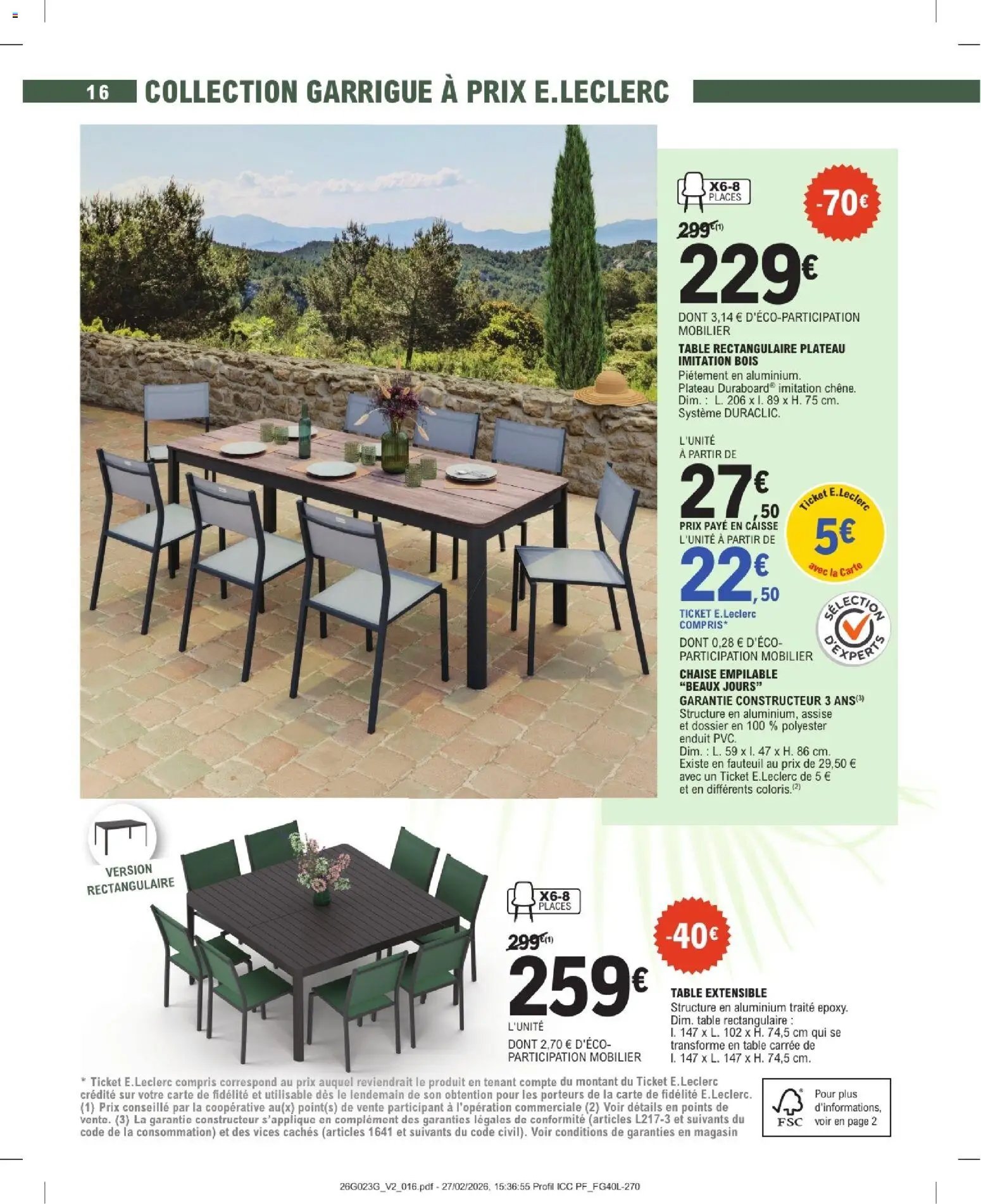 Brico E.Leclerc - Plein air