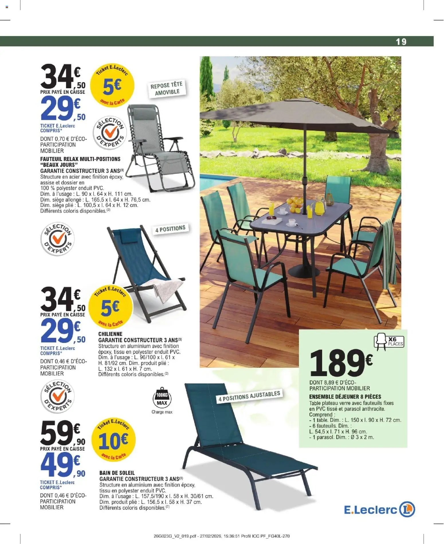 Brico E.Leclerc - Plein air