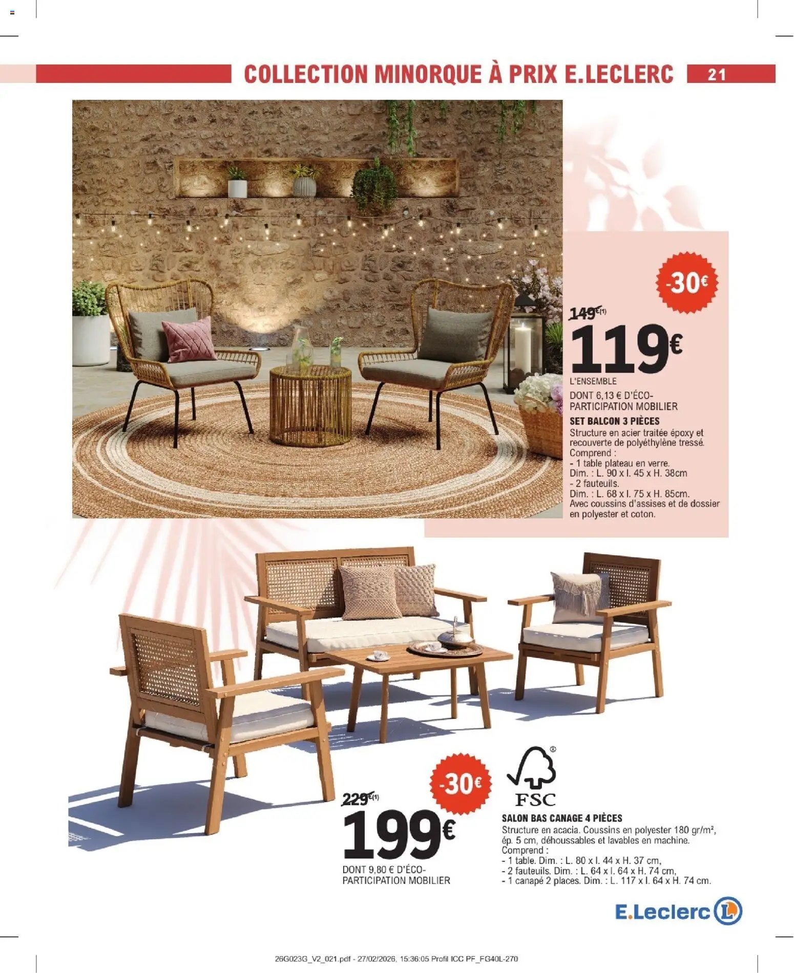 Brico E.Leclerc - Plein air