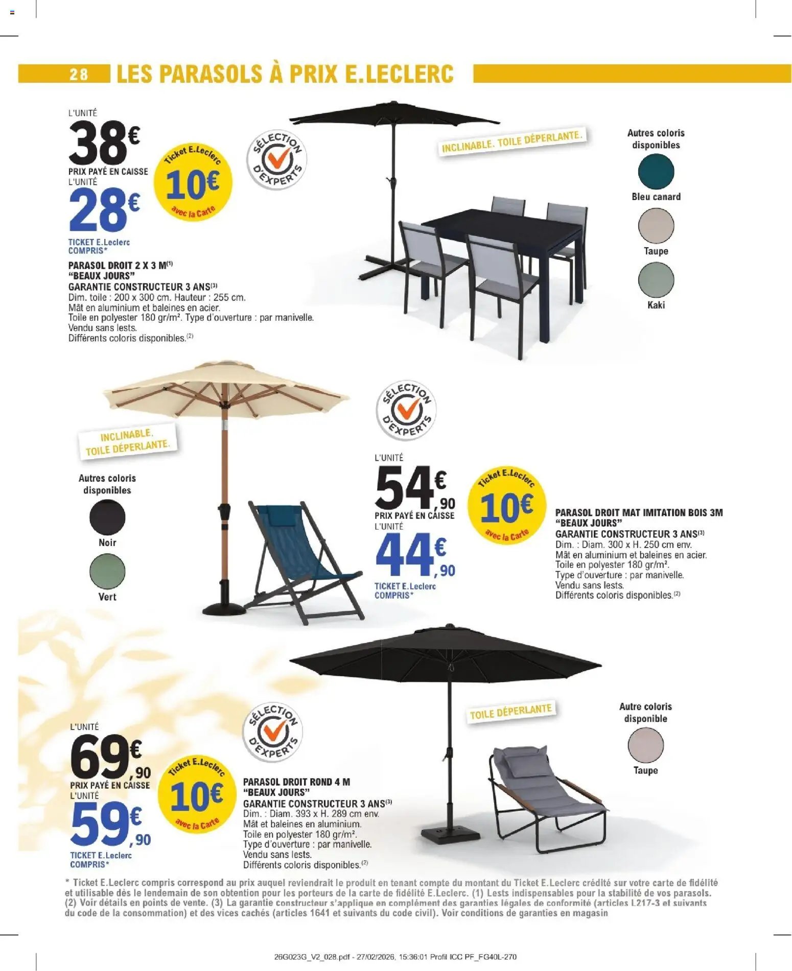 Brico E.Leclerc - Plein air