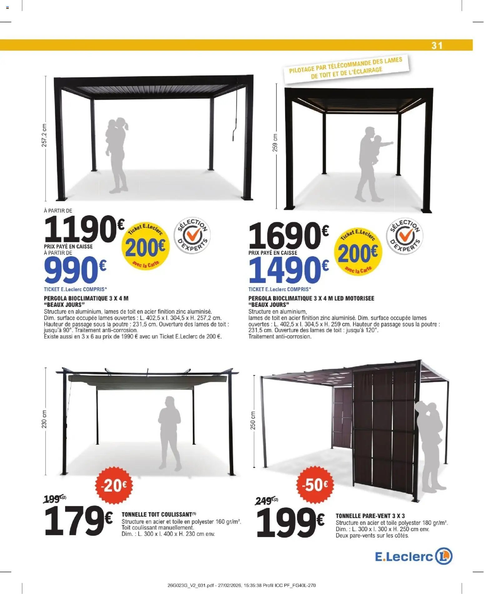 Brico E.Leclerc - Plein air