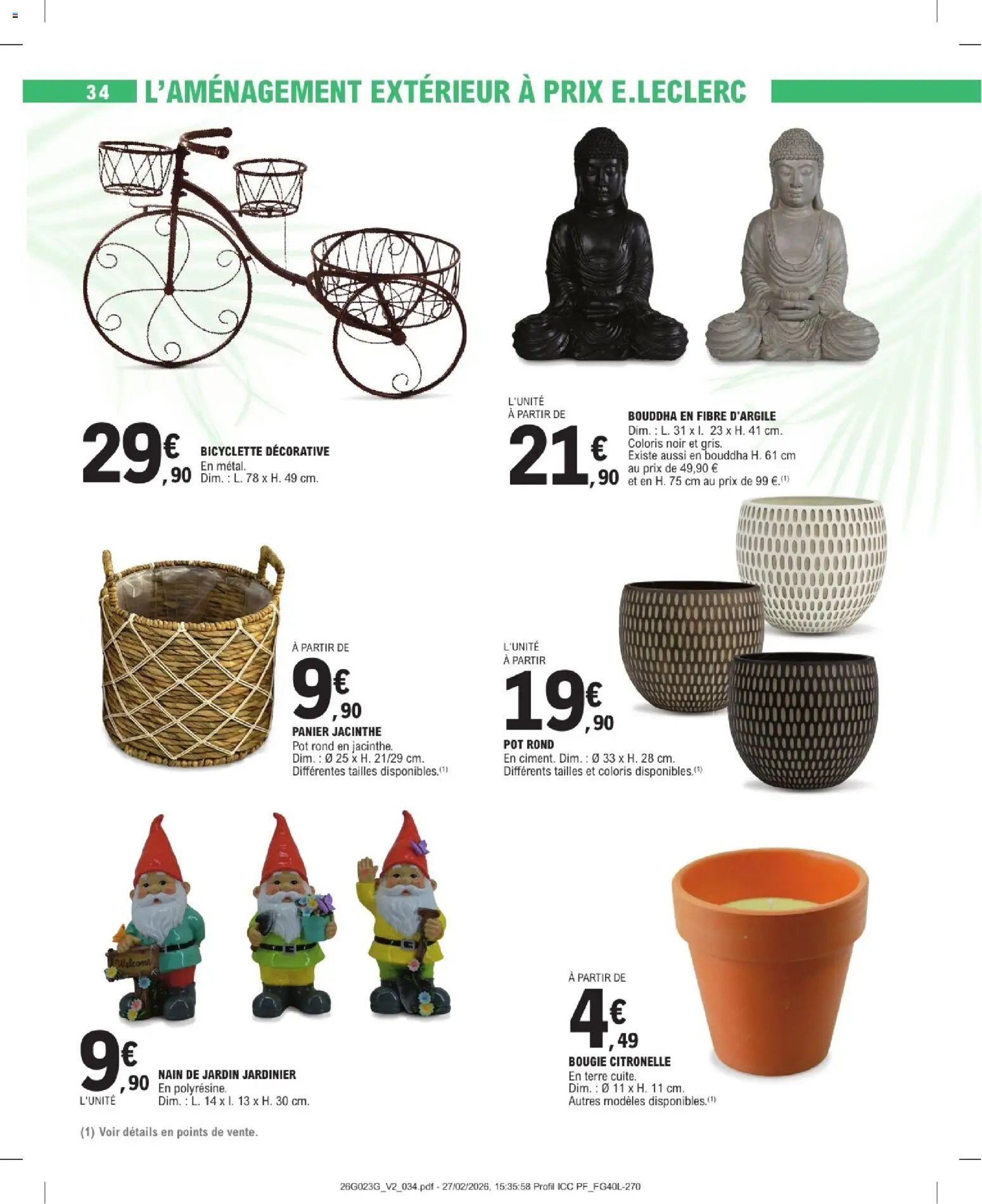 Brico E.Leclerc - Plein air