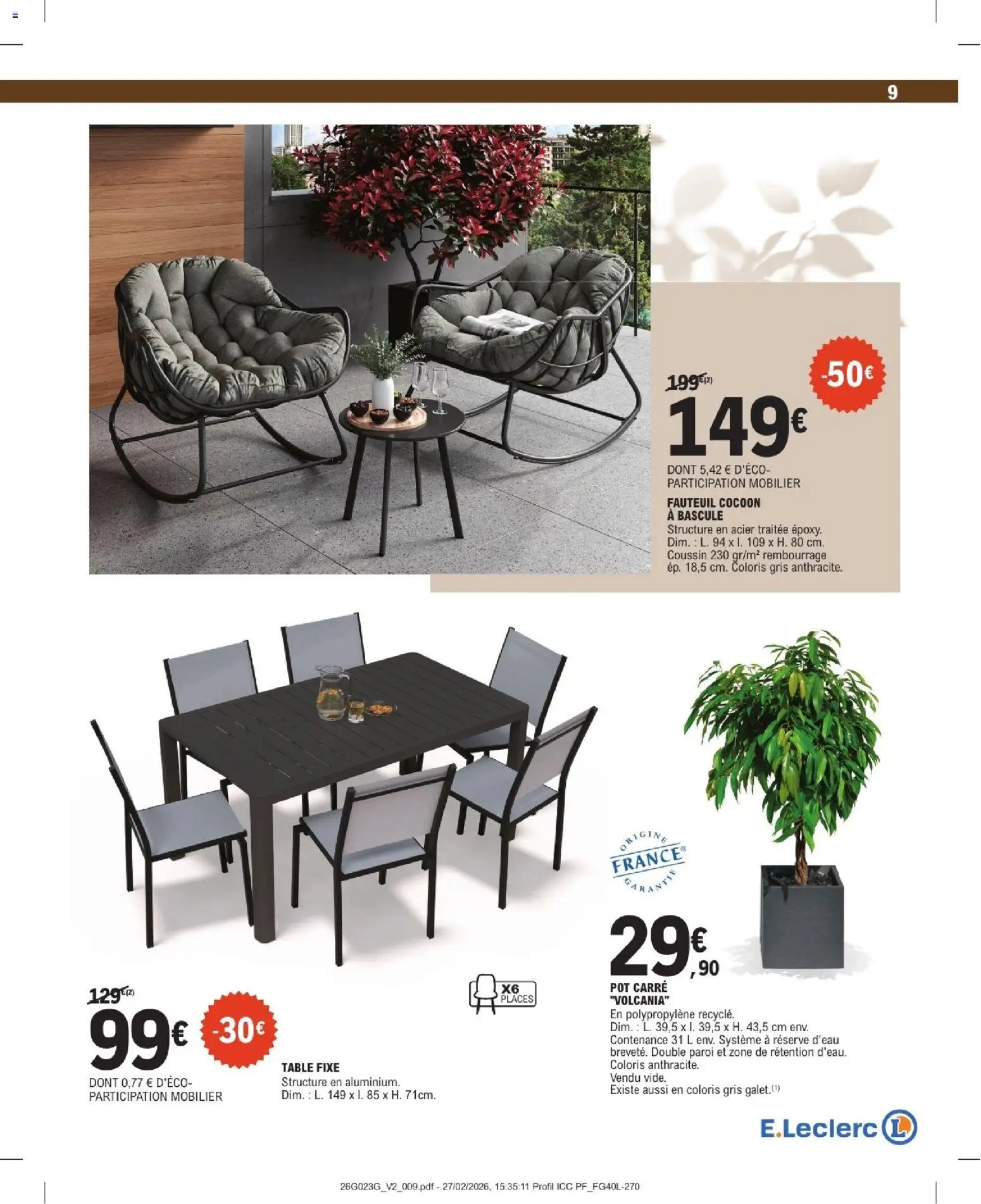 Brico E.Leclerc - Plein air