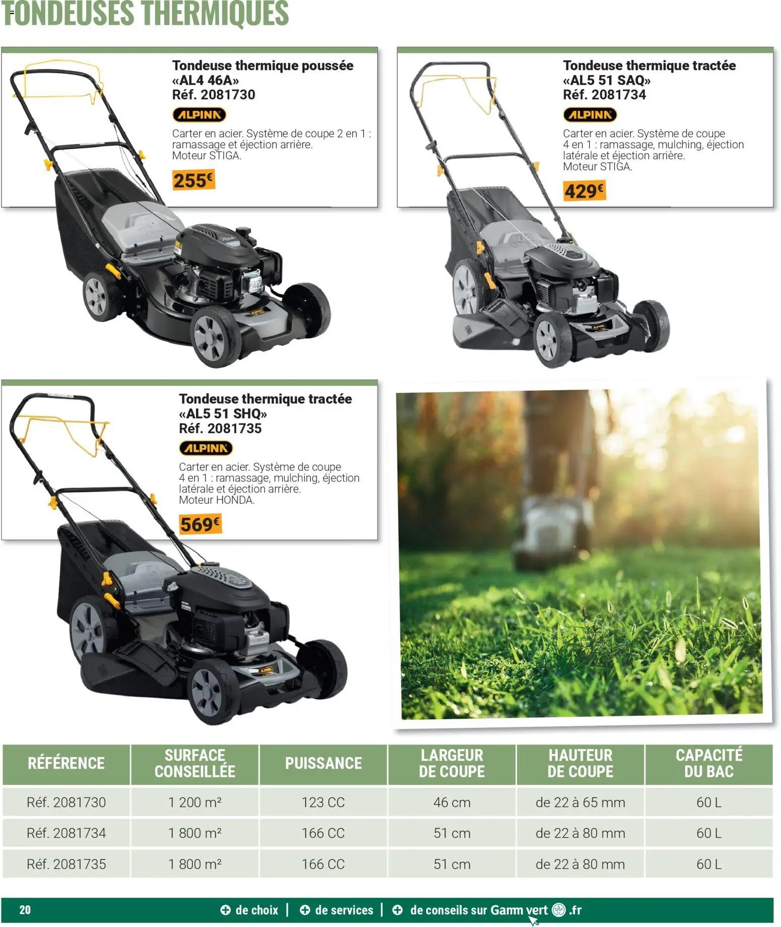 Gamm vert catalogue (2026-02-24 - 2026-12-31)