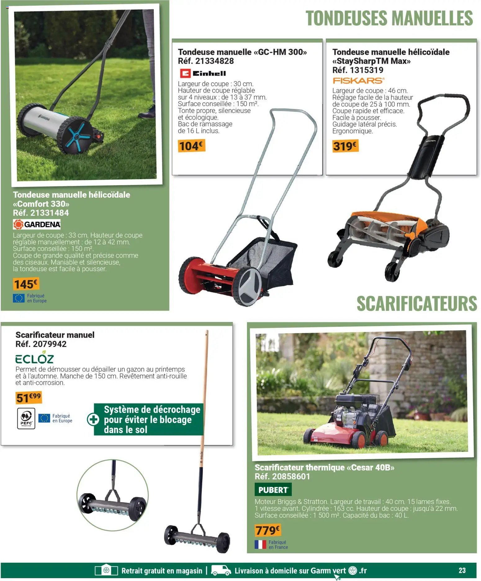 Gamm vert catalogue (2026-02-24 - 2026-12-31)