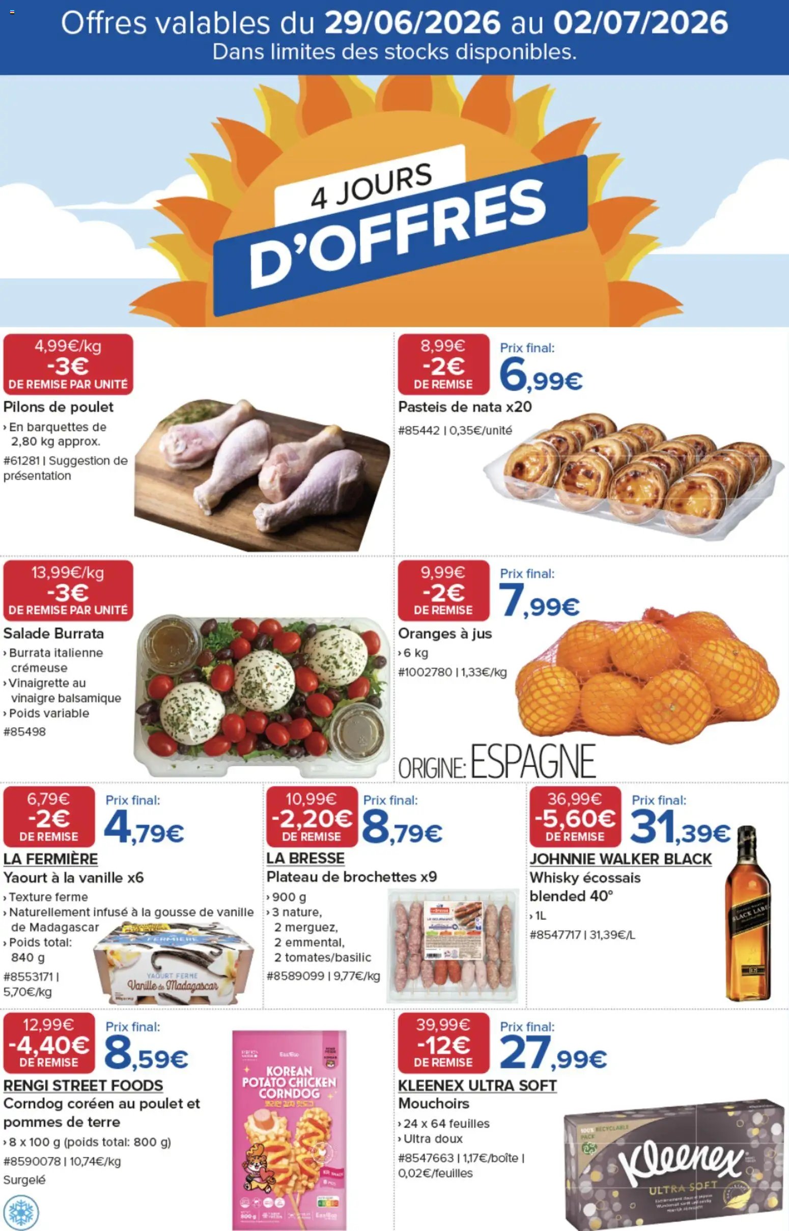 Costco 4 jours d'offres
