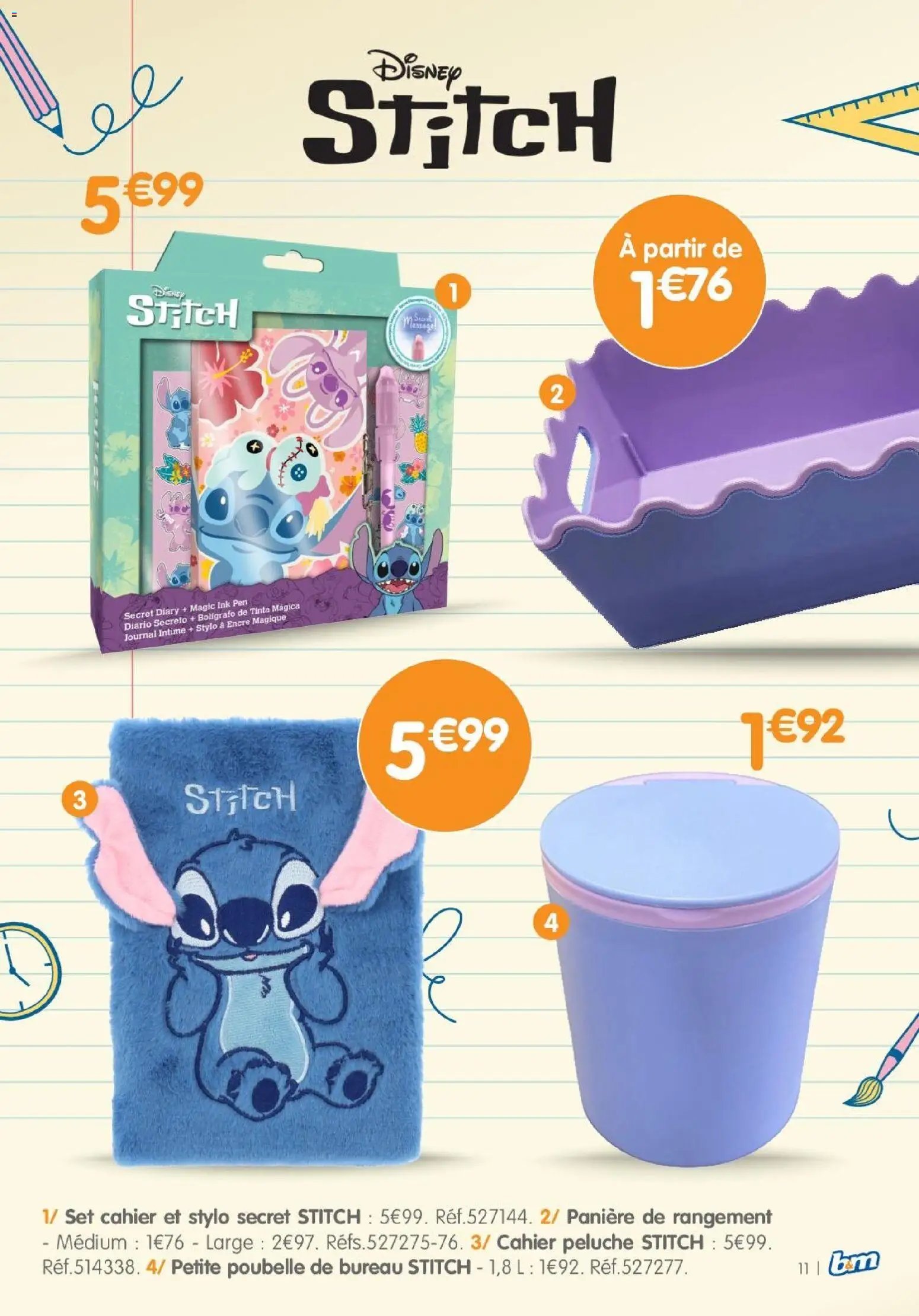 B&M catalogue