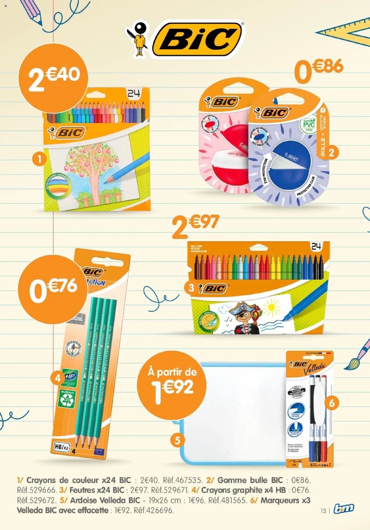 B&M catalogue