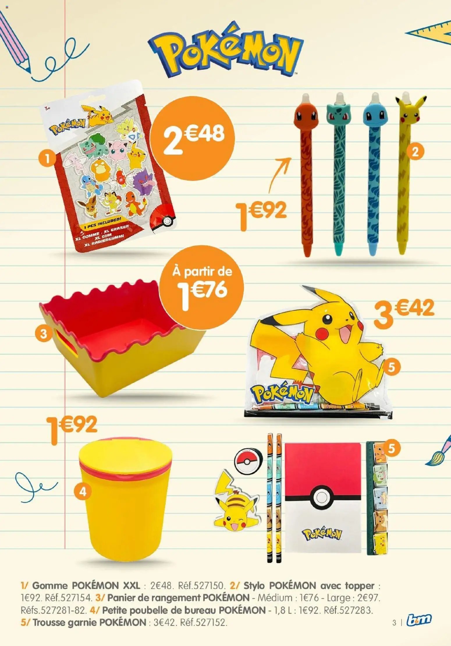 B&M catalogue