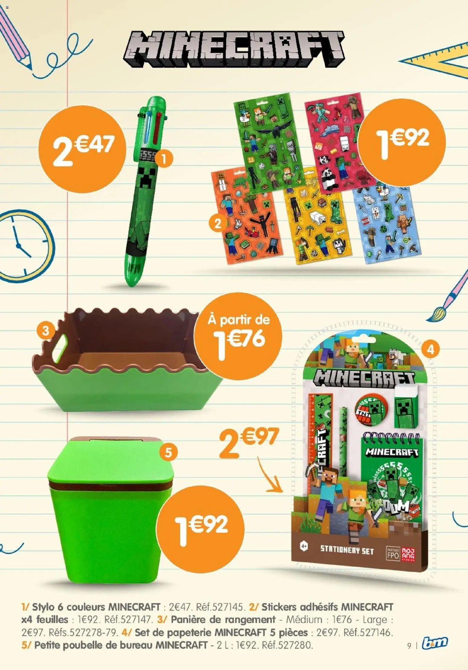 B&M catalogue
