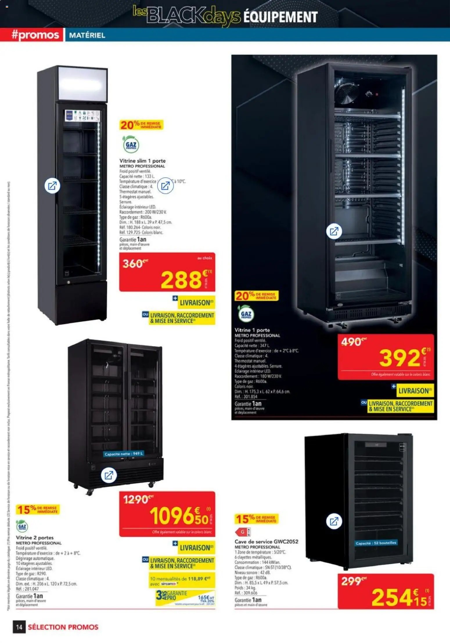 METRO - Les Black Days Equipement