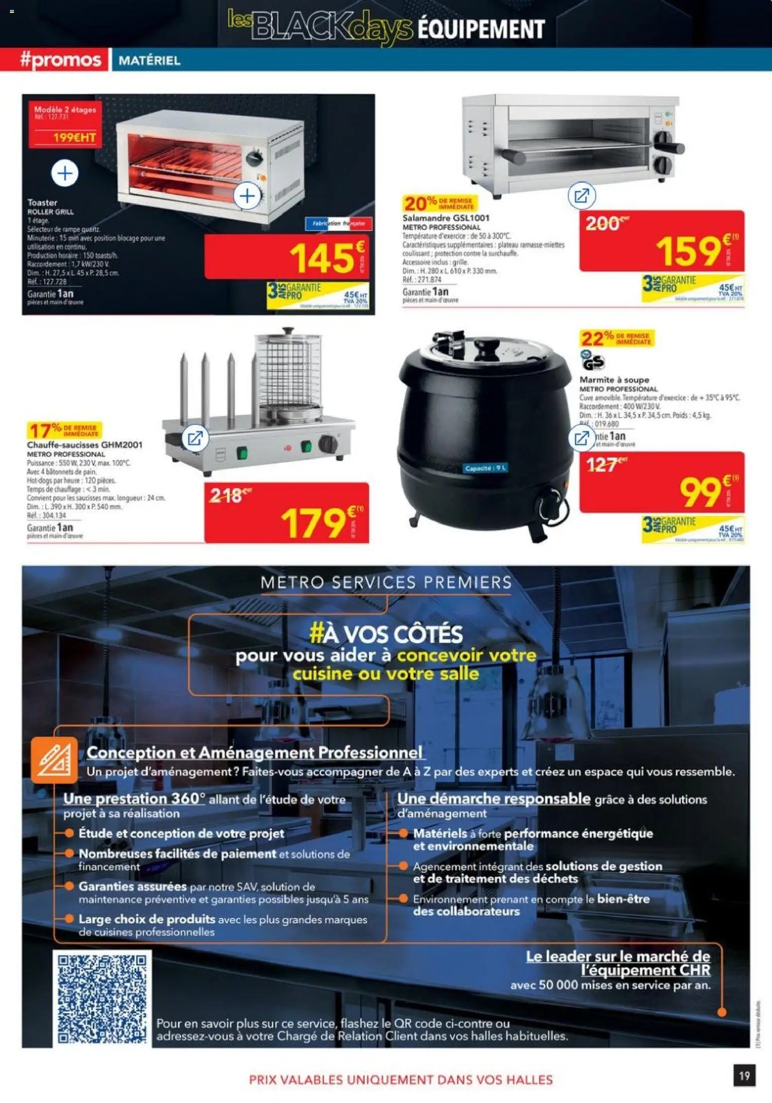 METRO - Les Black Days Equipement