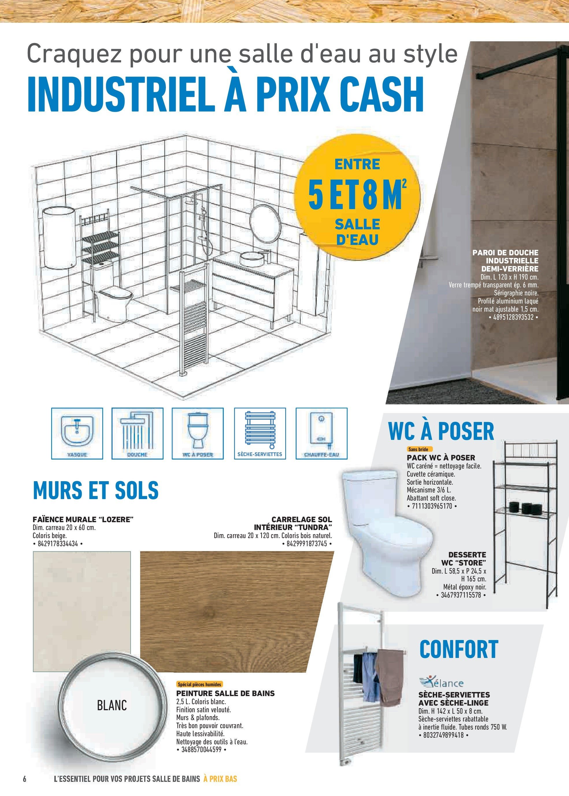 Brico Cash - Repensons votre salle de bains sans vous ruiner