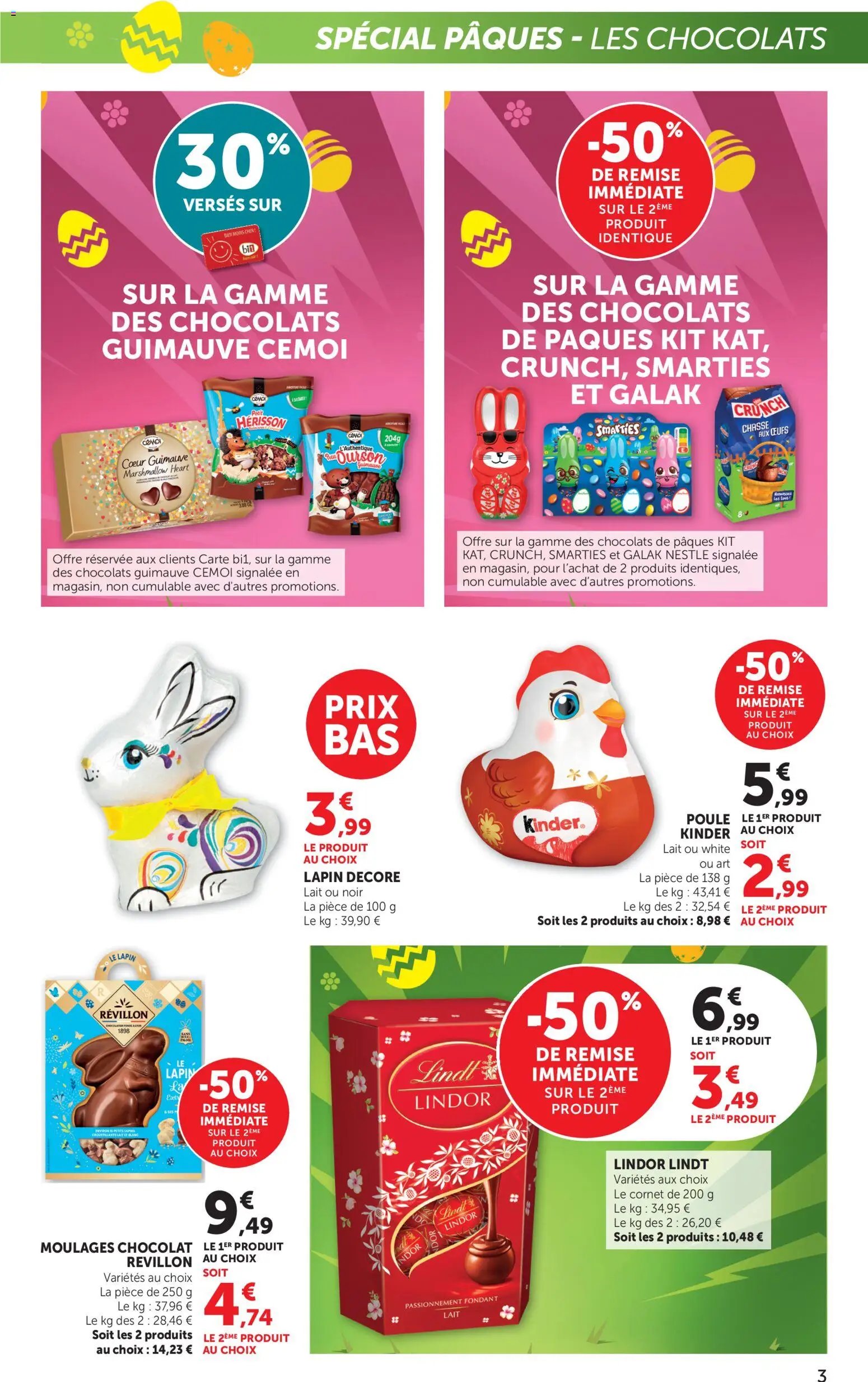 bi1 Catalogue Pâques à prix bas maxi marché