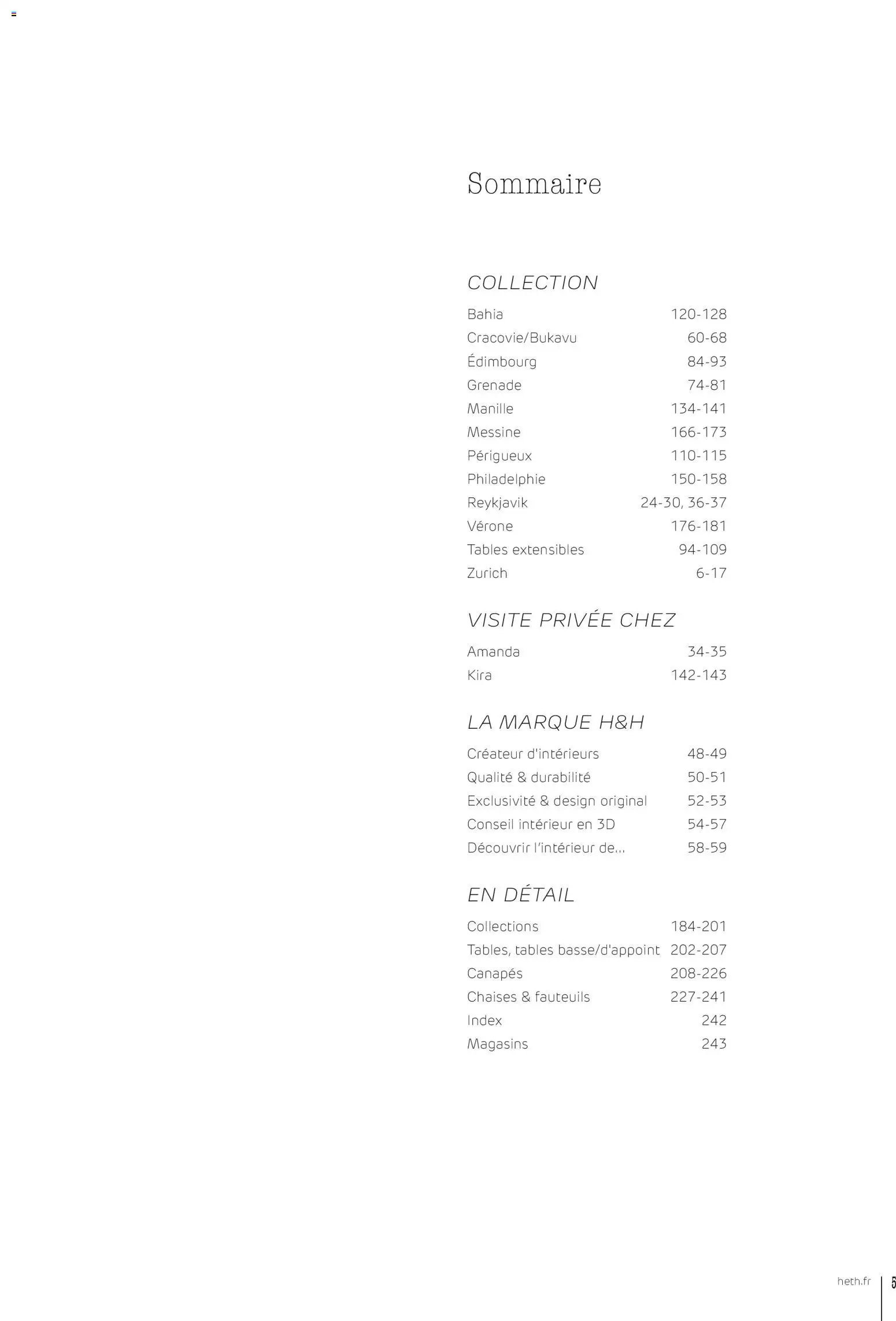 H&H Guide d'inspiration (2025-11-24 - 2026-03-31)