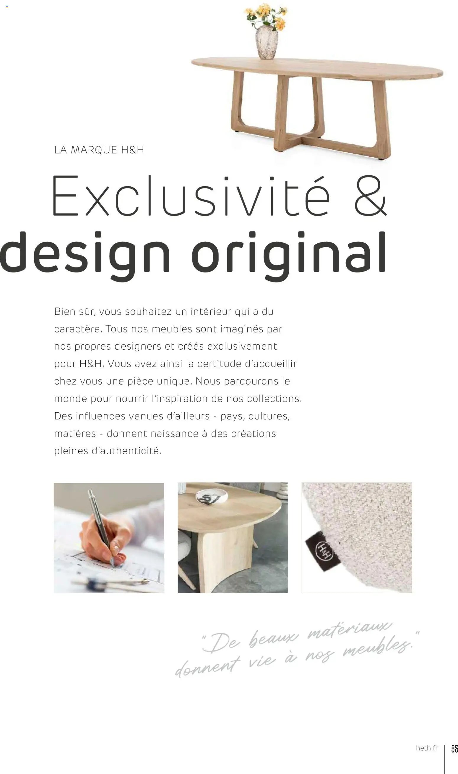 H&H Guide d'inspiration (2025-11-24 - 2026-03-31)